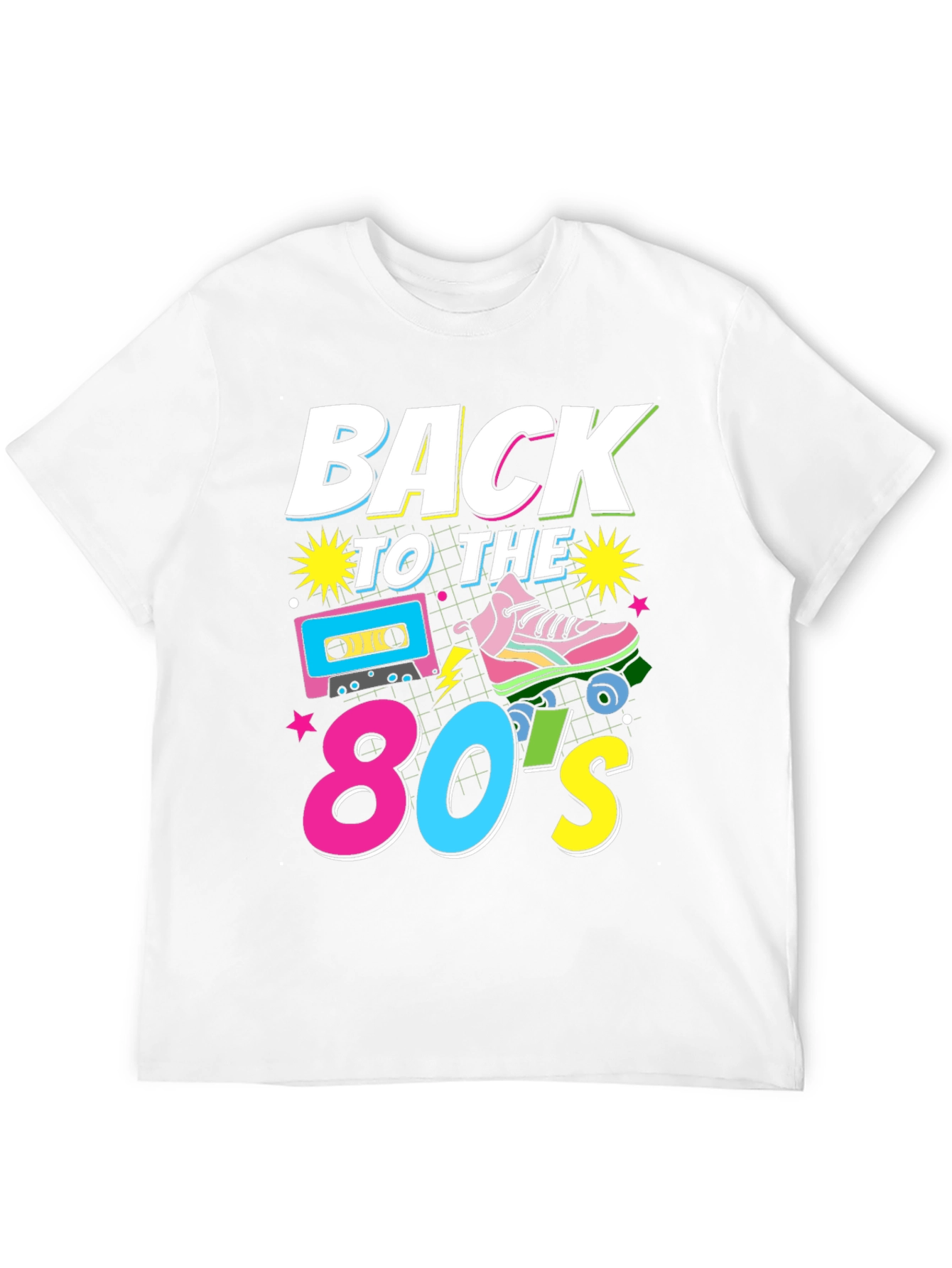 Retro 80s Style Graphic Tee