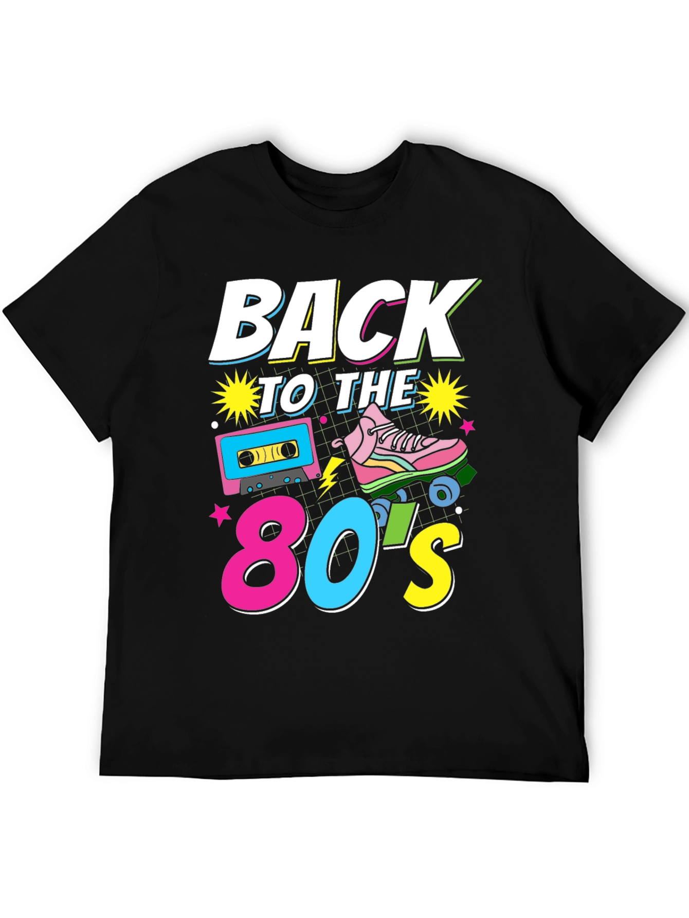 Retro 80s Style Graphic Tee