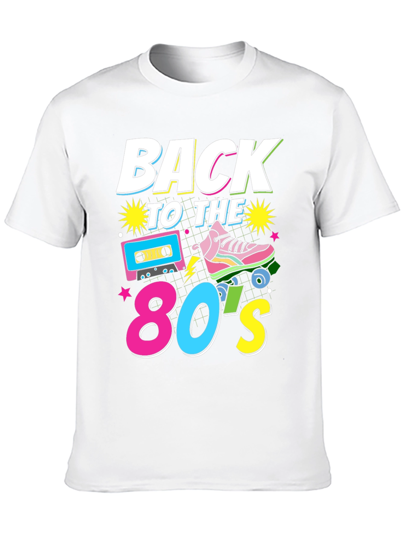 Retro 80s Style Graphic Tee