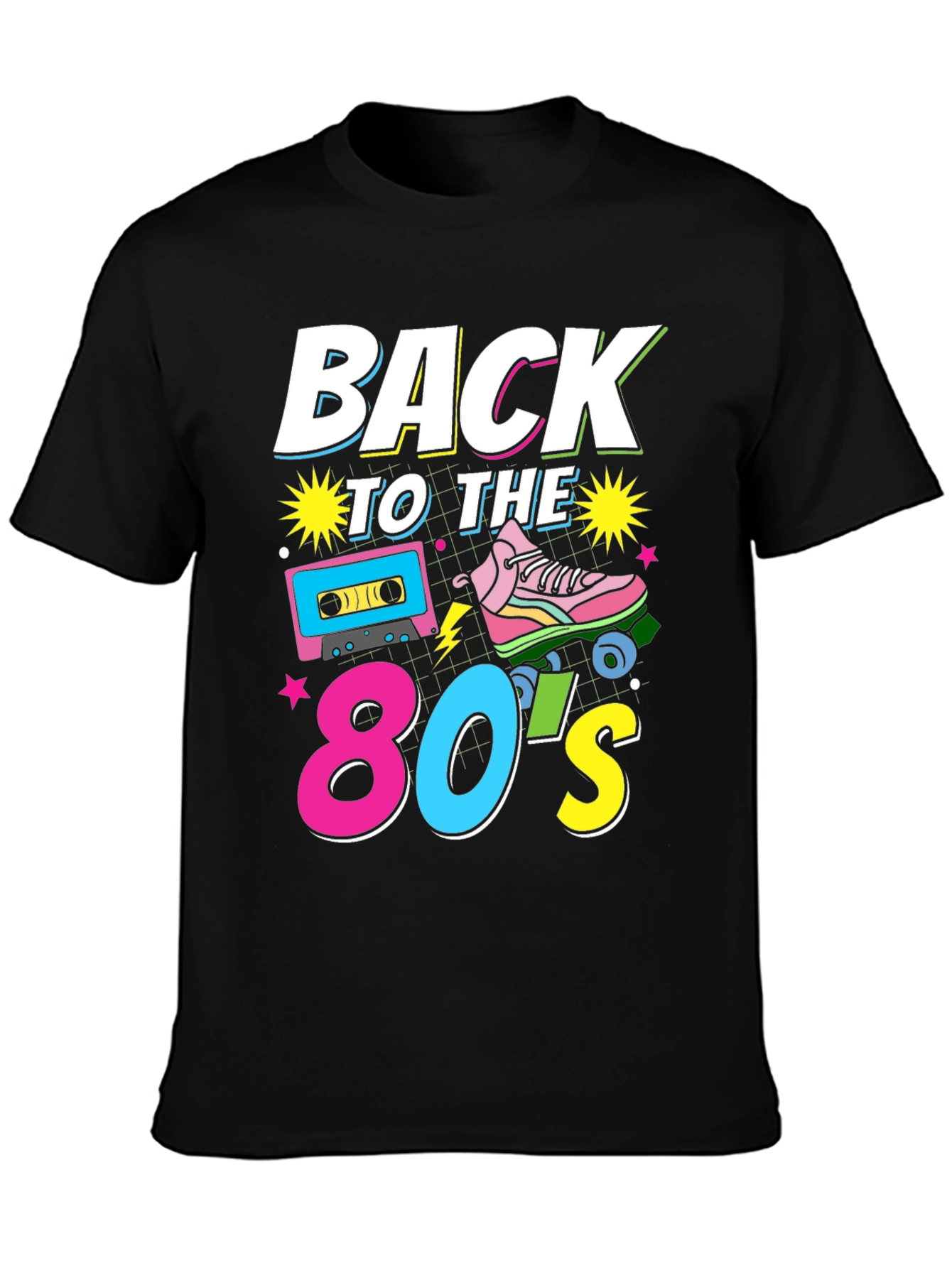 Retro 80s Style Graphic Tee