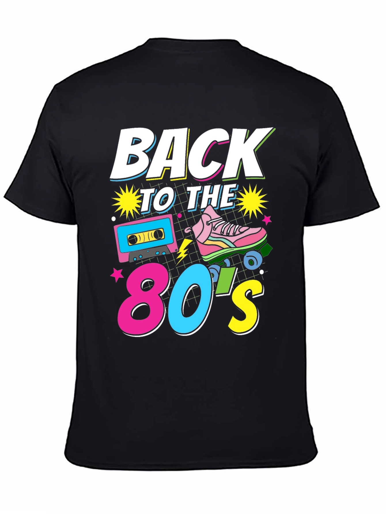 Retro 80s Style Graphic Tee