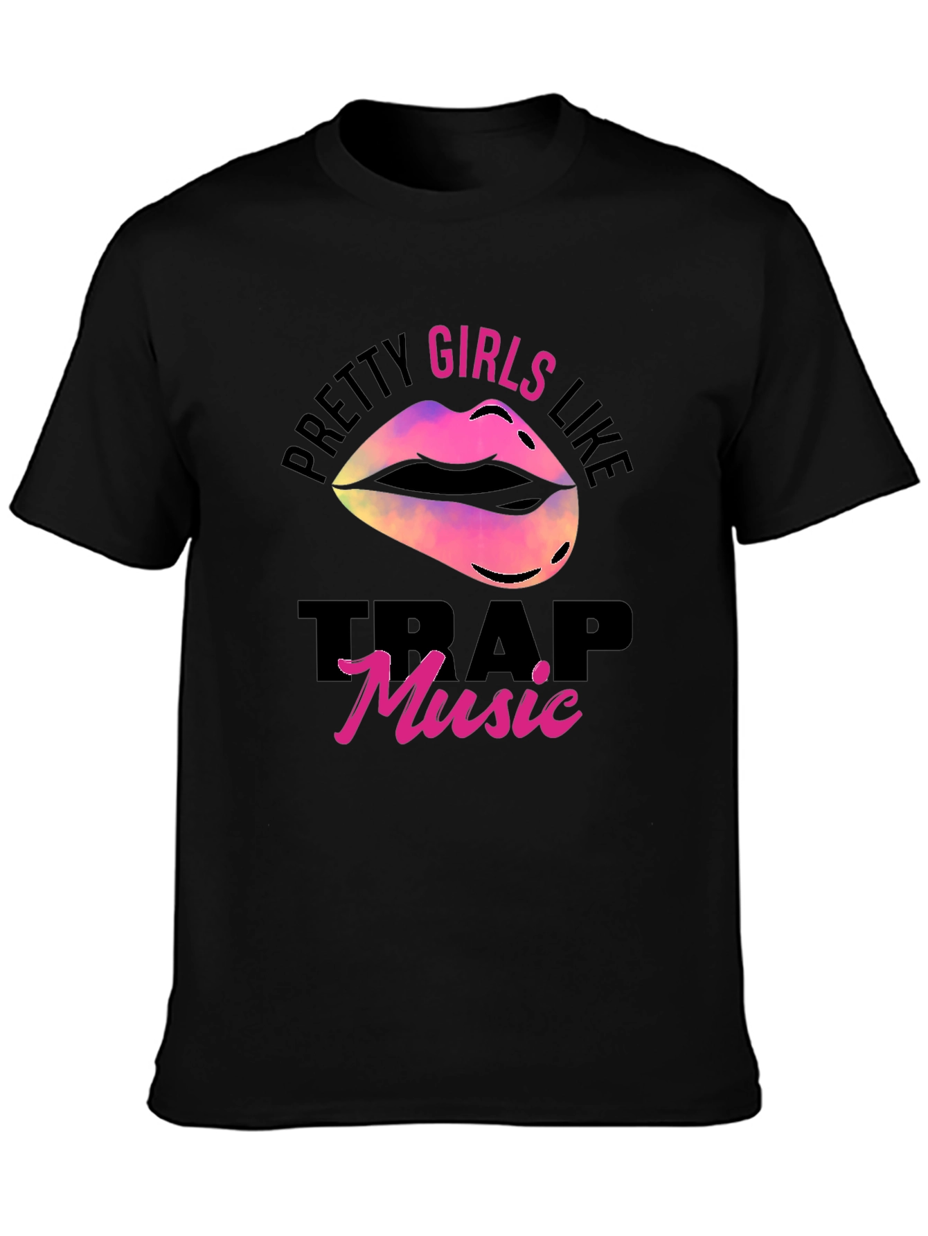 Pretty Girls Like Trap Music Graphic Tee