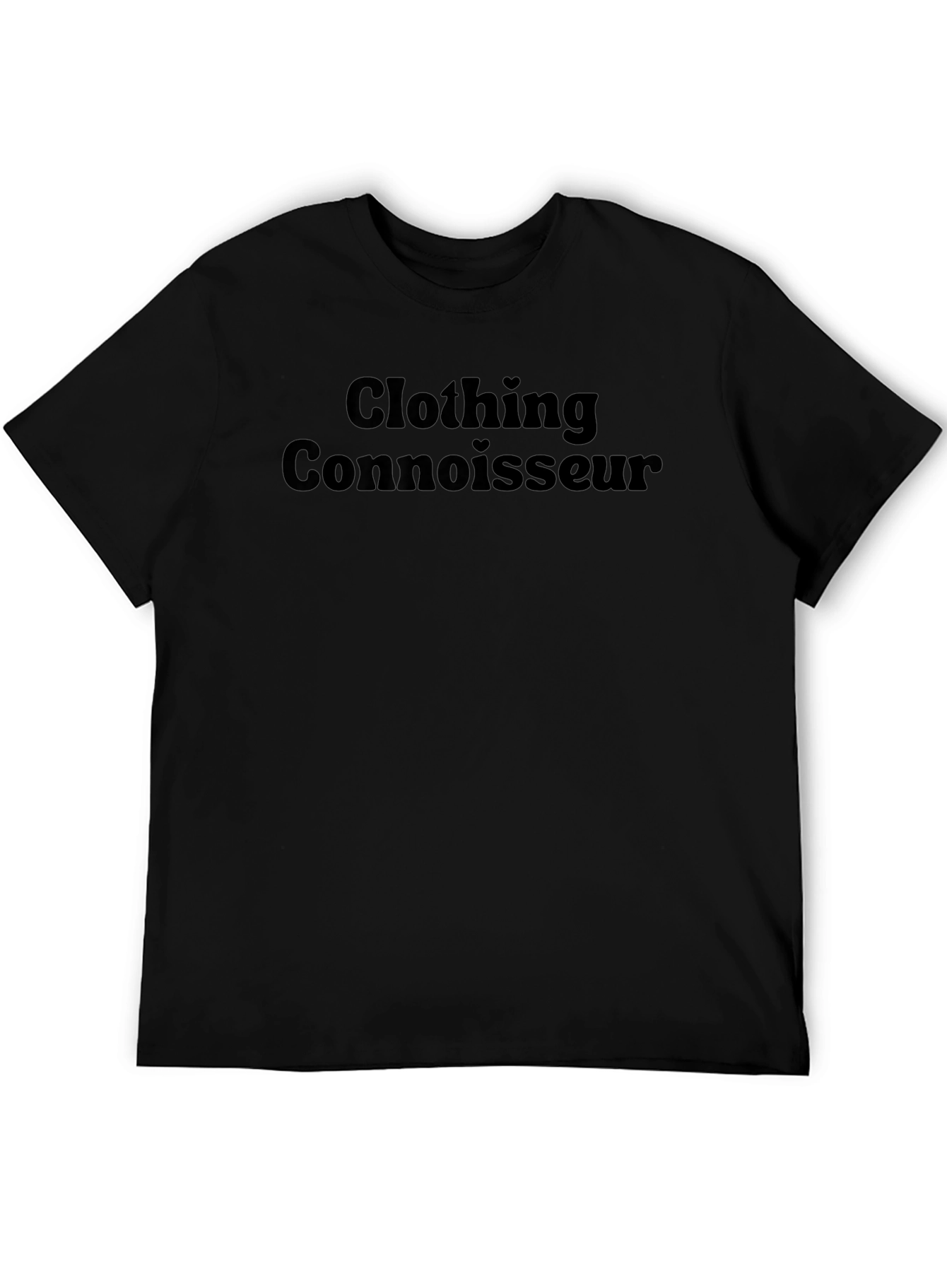 Clothing Connoisseur Black T-Shirt