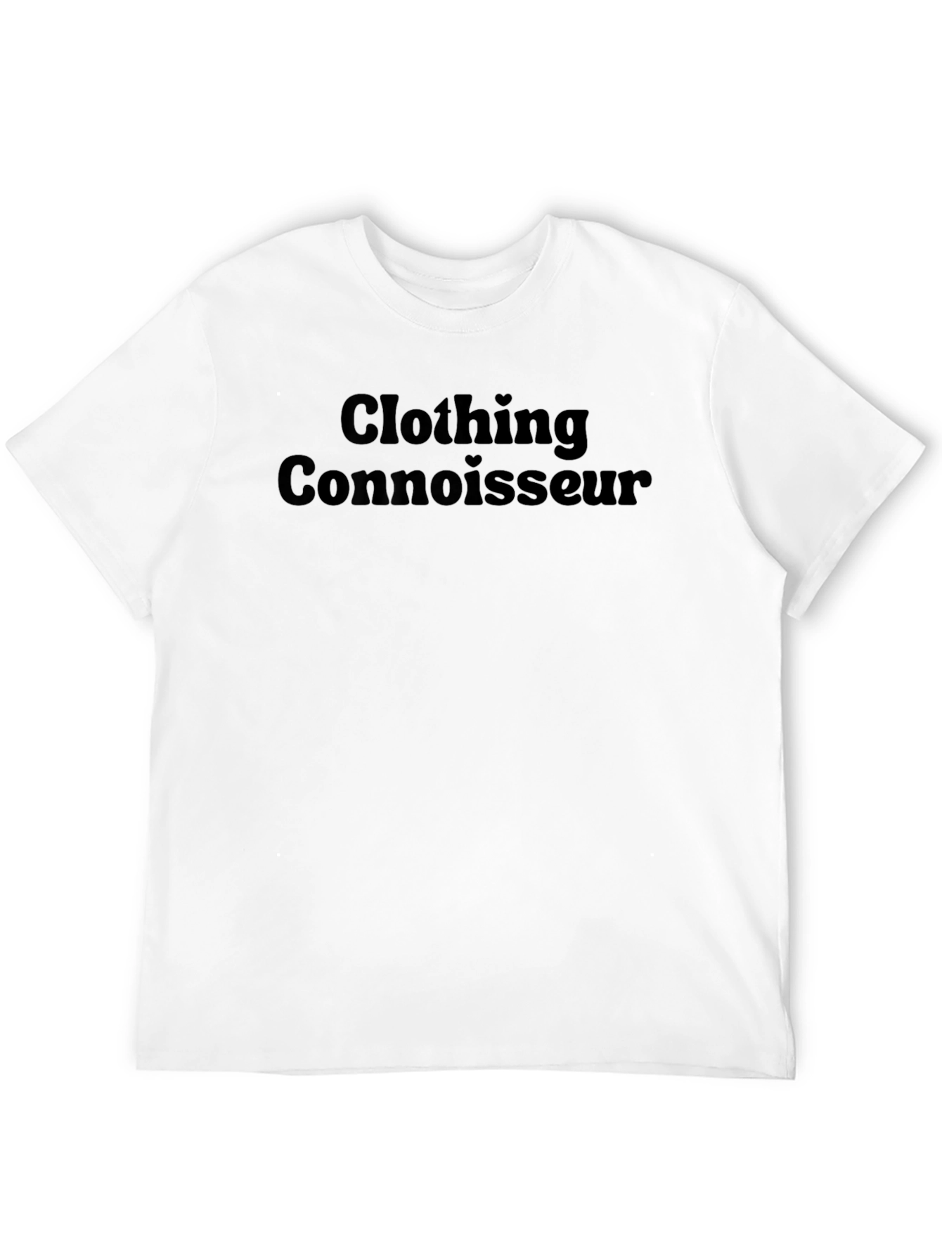 Clothing Connoisseur Black T-Shirt