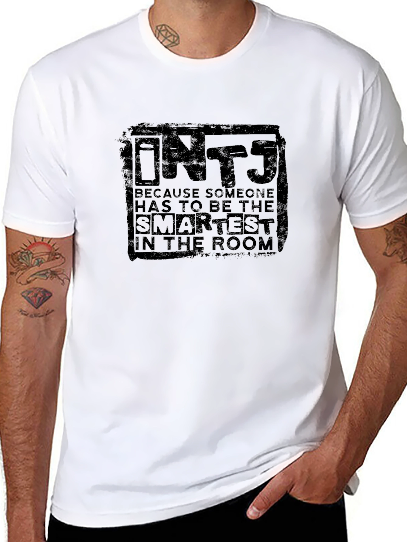 INTJ Smartest in the Room Graphic T-Shirt