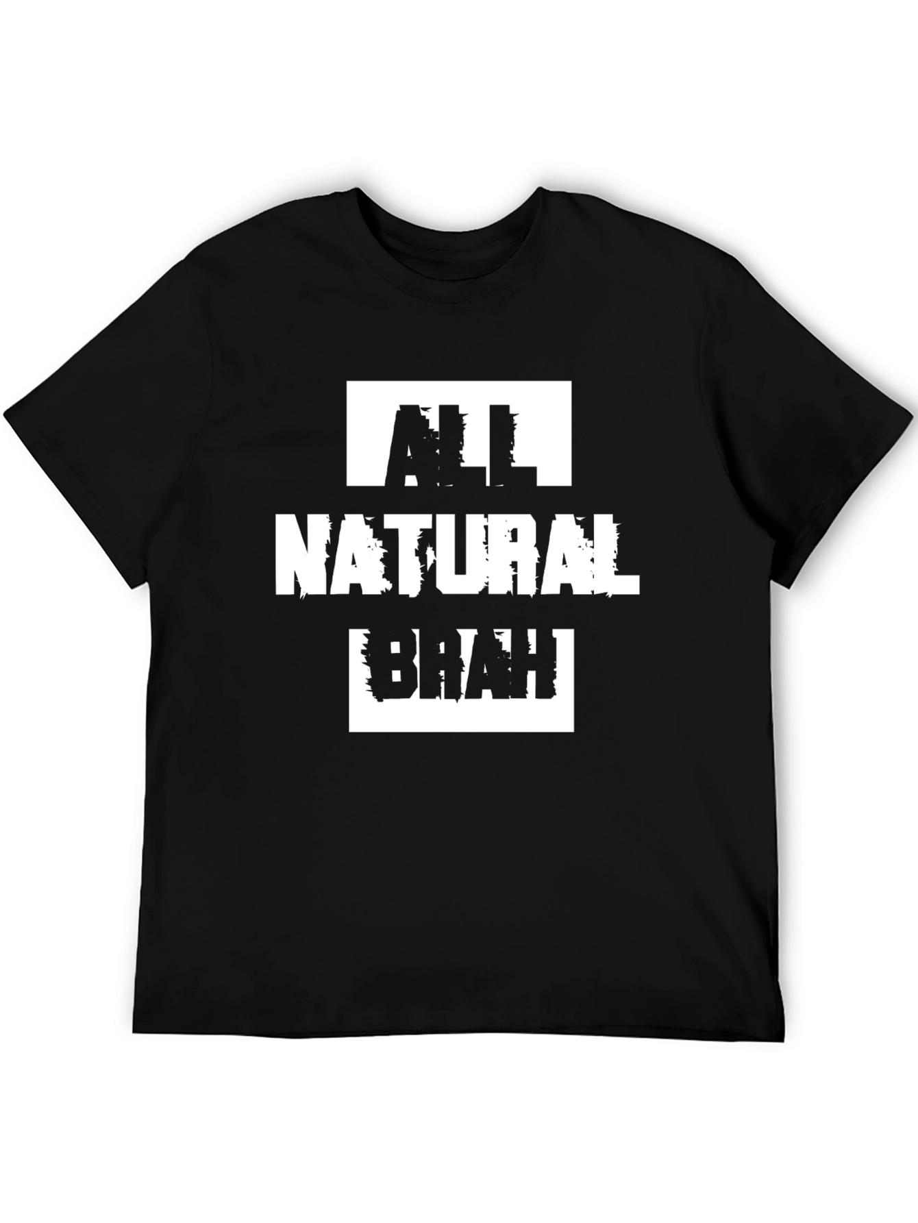 All Natural Brah T-Shirt - Black