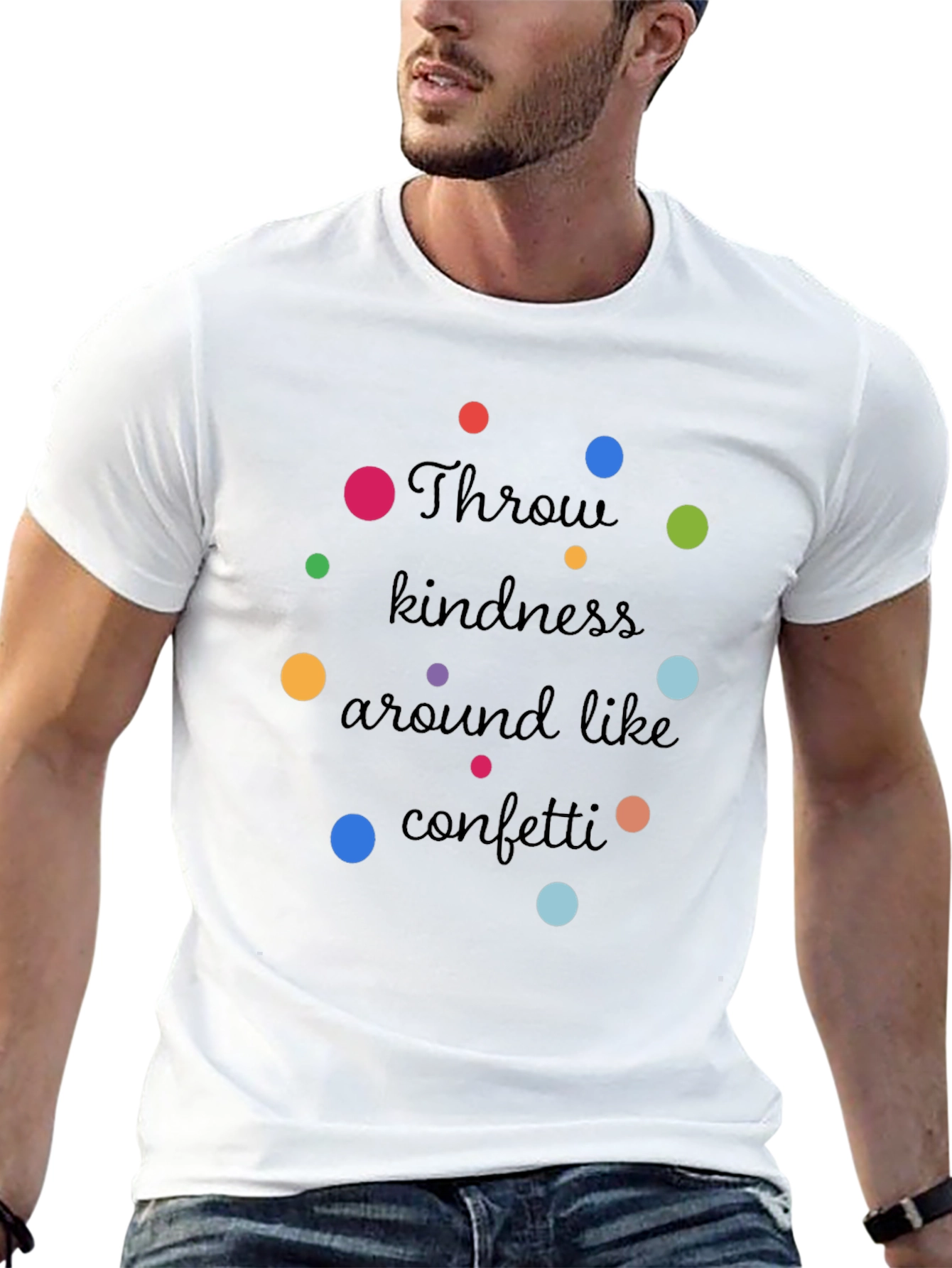 Kindness Confetti T-Shirt - Spread the Joy!