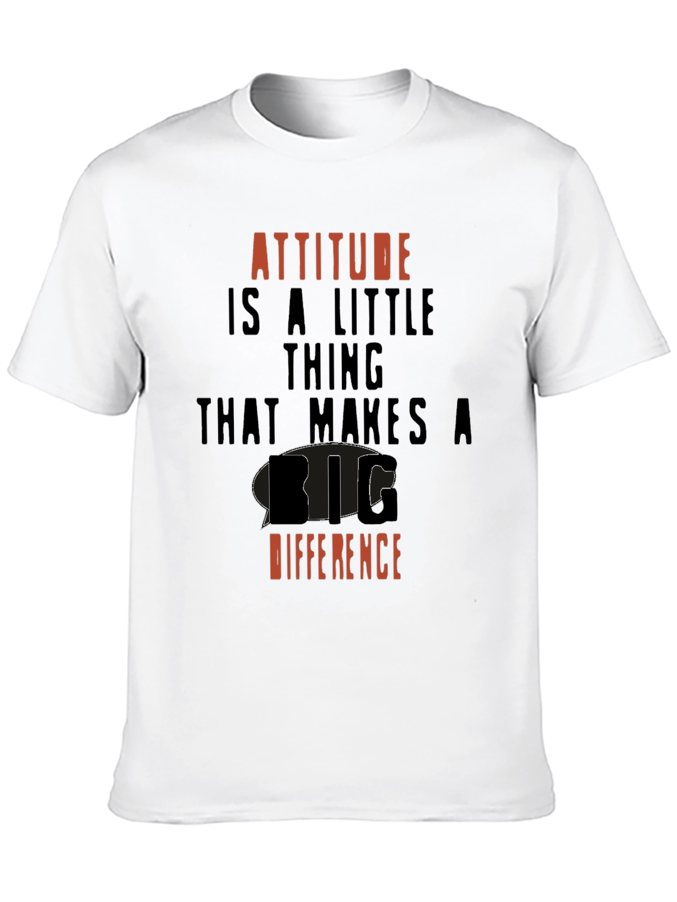 Attitude is Everything Graphic Tee - Motivational Shirt