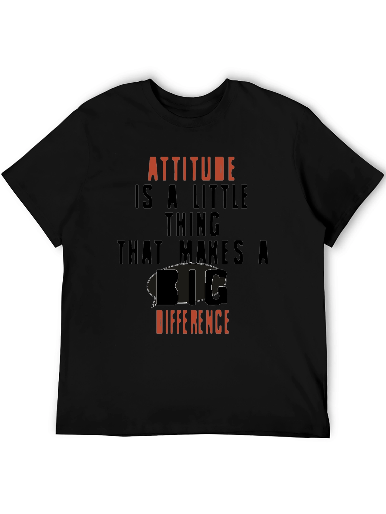Attitude is Everything Graphic Tee - Motivational Shirt