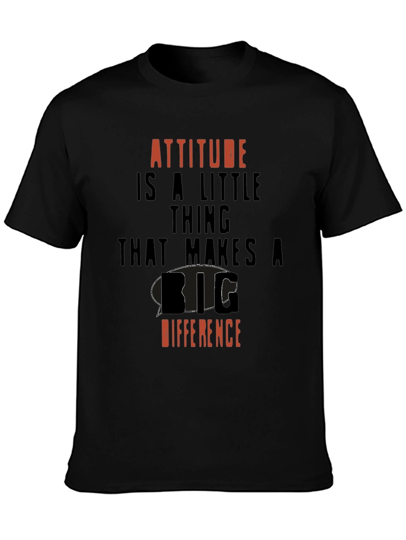 Attitude is Everything Graphic Tee - Motivational Shirt