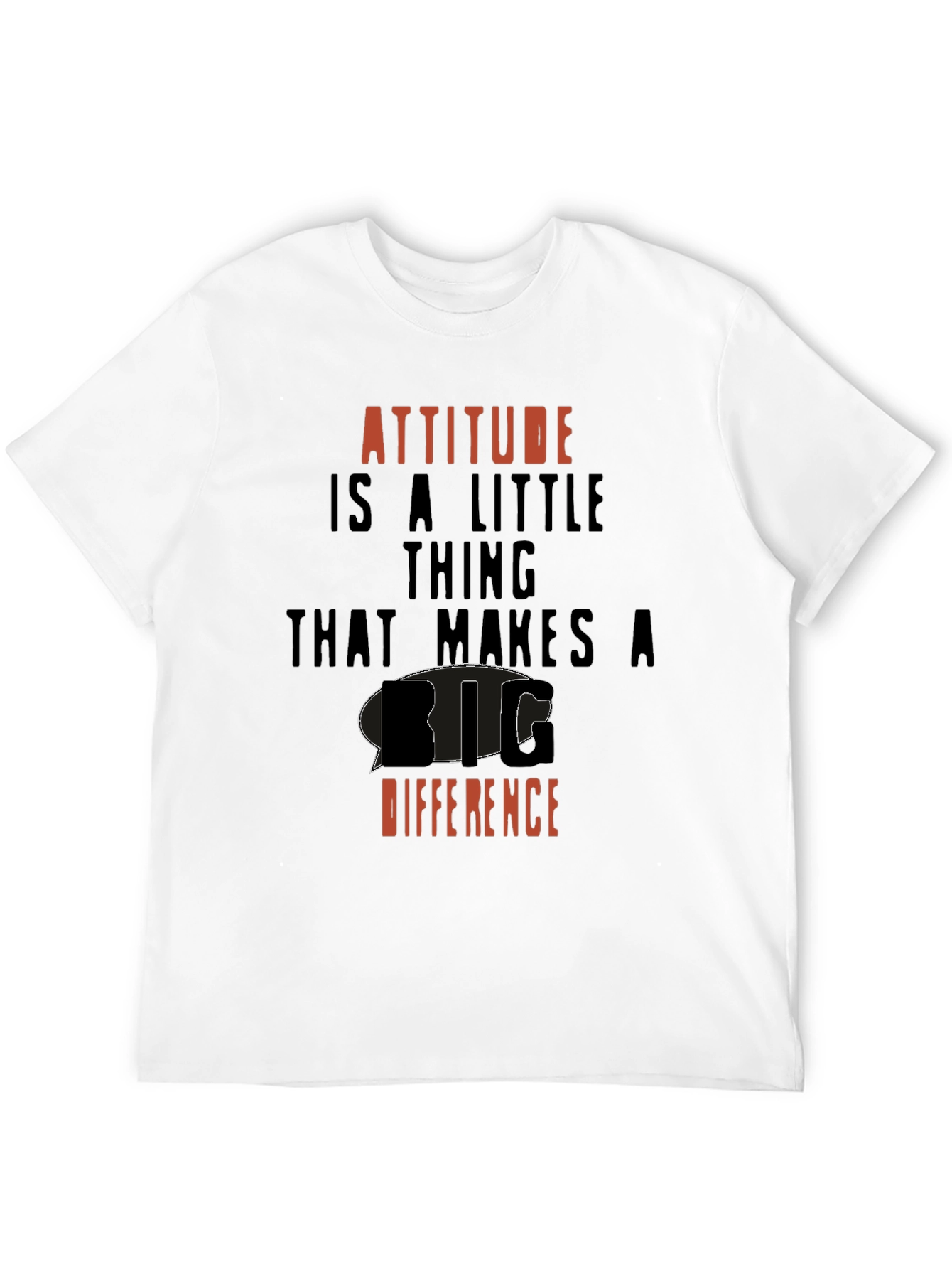 Attitude is Everything Graphic Tee - Motivational Shirt