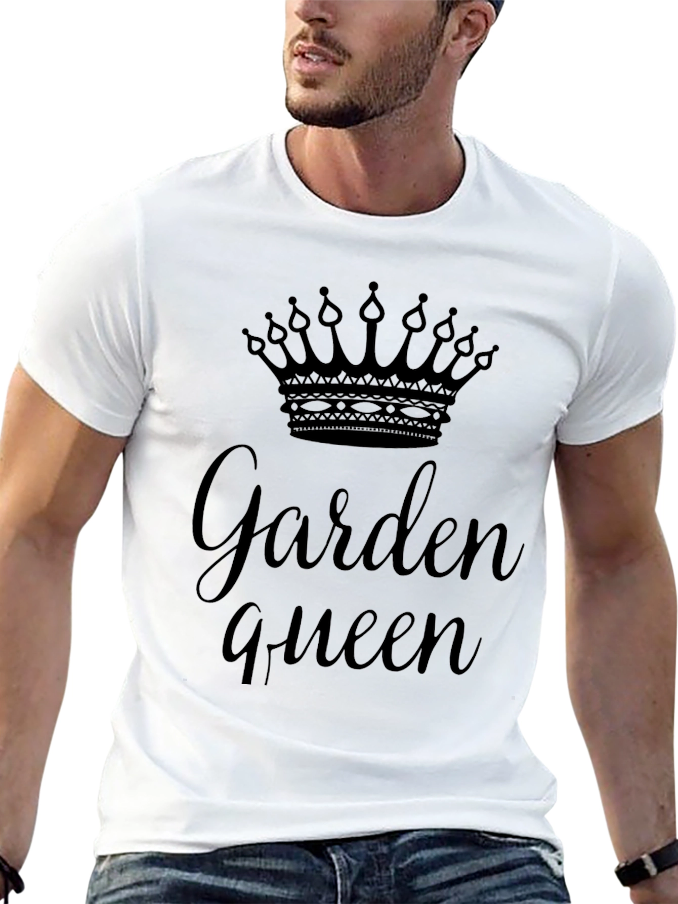 Garden Queen Black T-Shirt