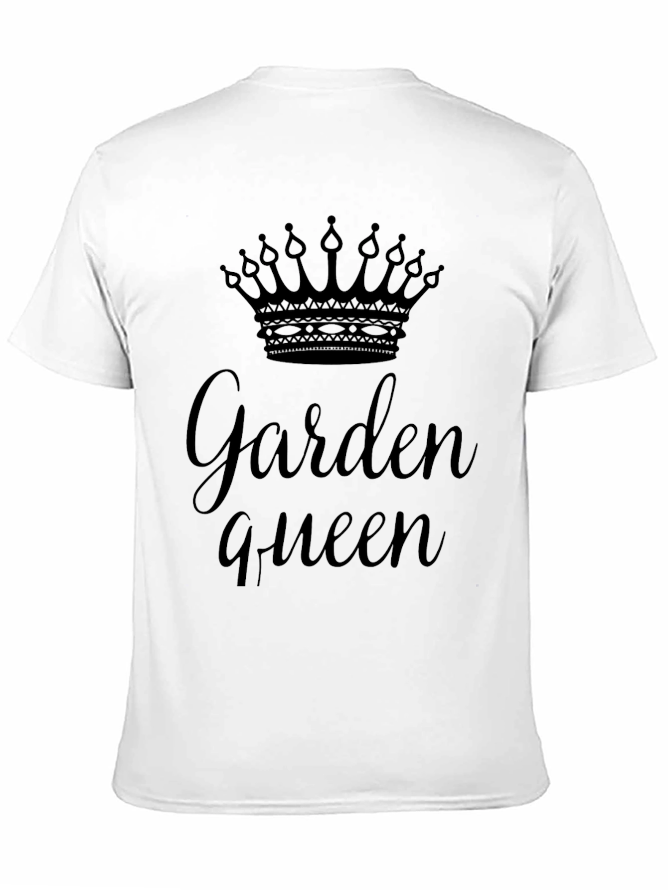 Garden Queen Black T-Shirt