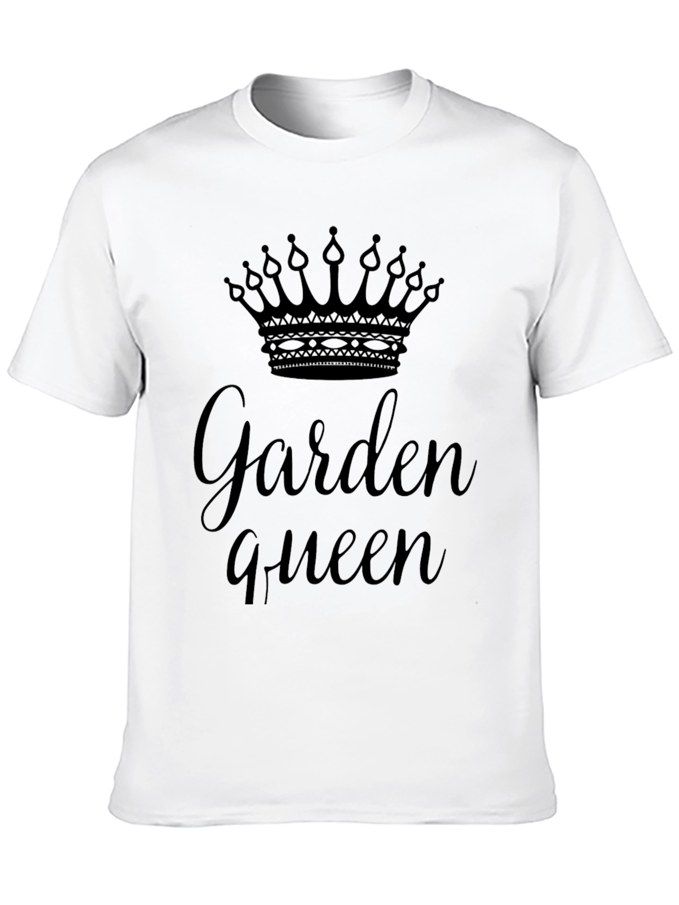 Garden Queen Black T-Shirt