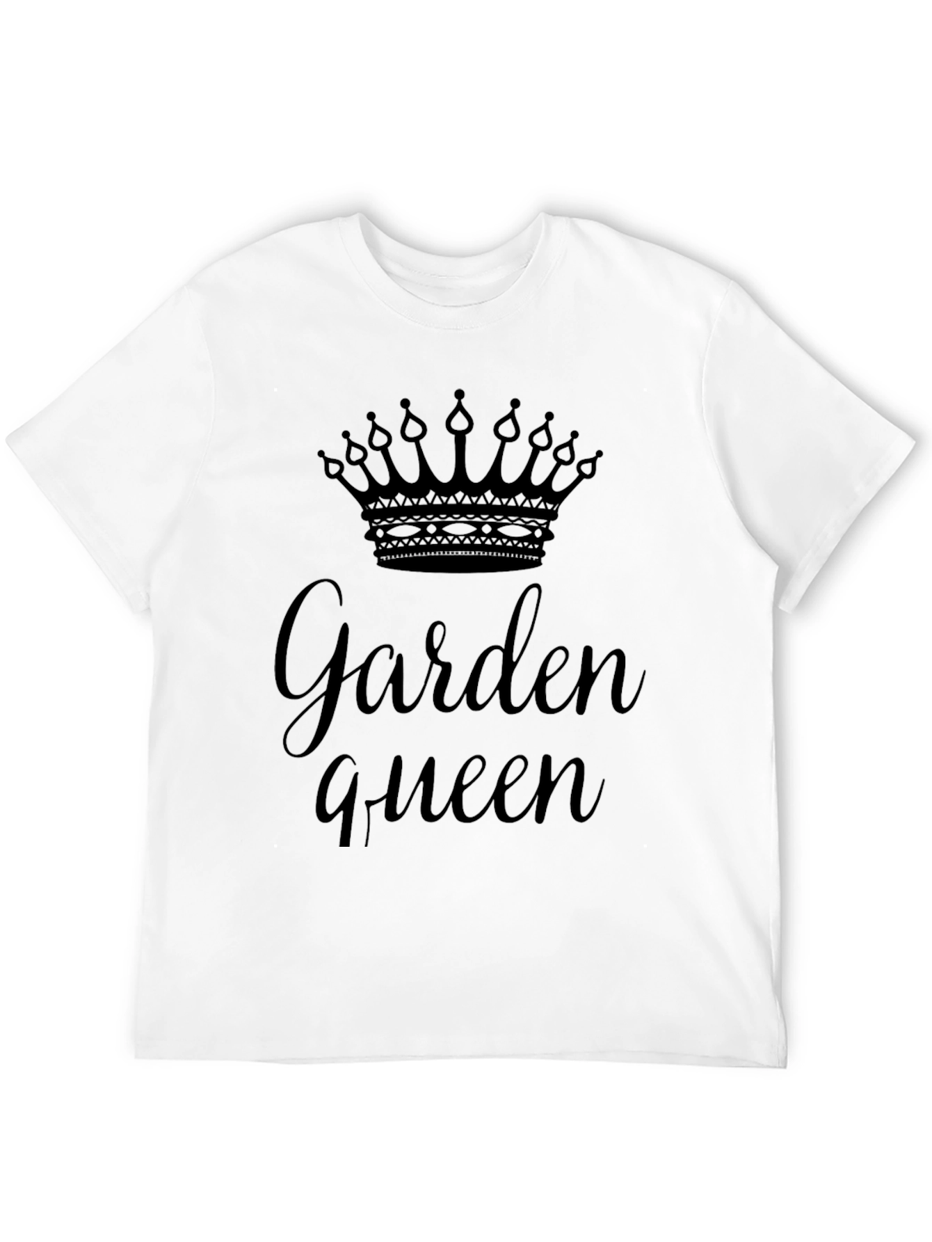Garden Queen Black T-Shirt