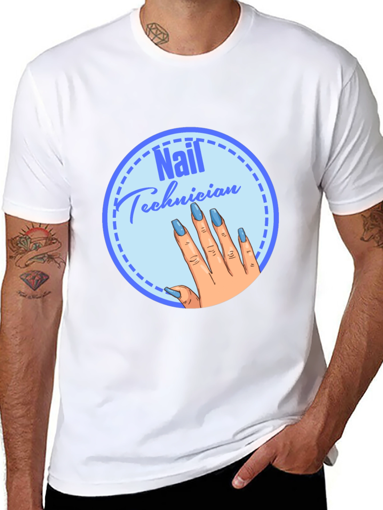Nail Technician T-Shirt - Manicure Artist
