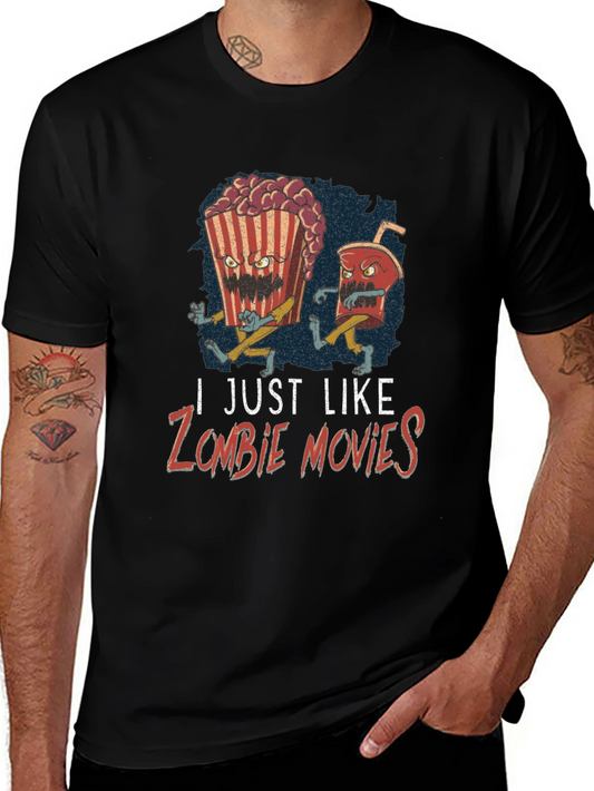 Zombie Movies Graphic Tee