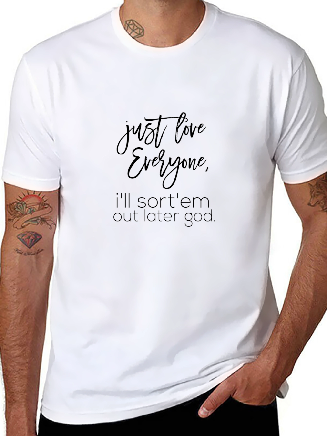 Just Love Everyone Graphic T-Shirt