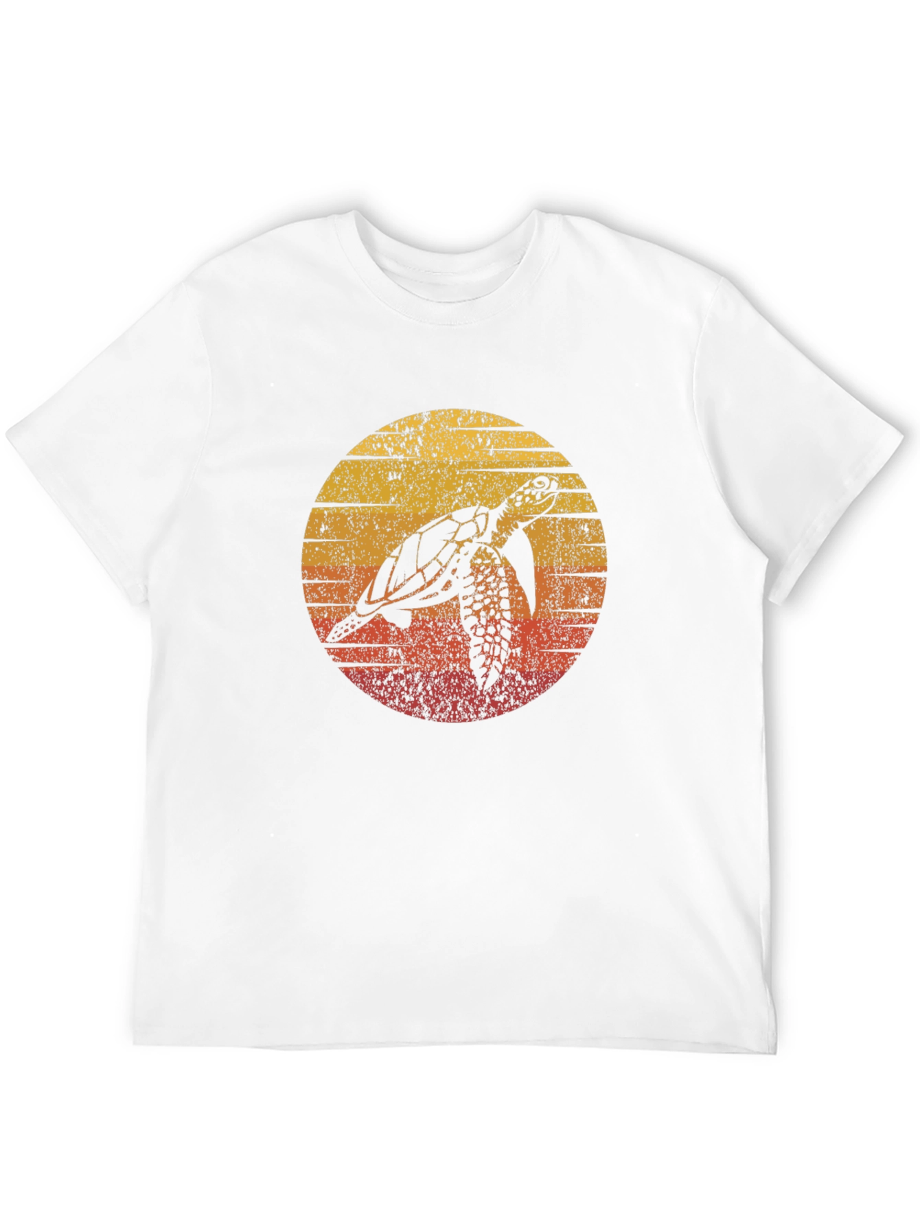 Retro Sea Turtle Graphic T-Shirt