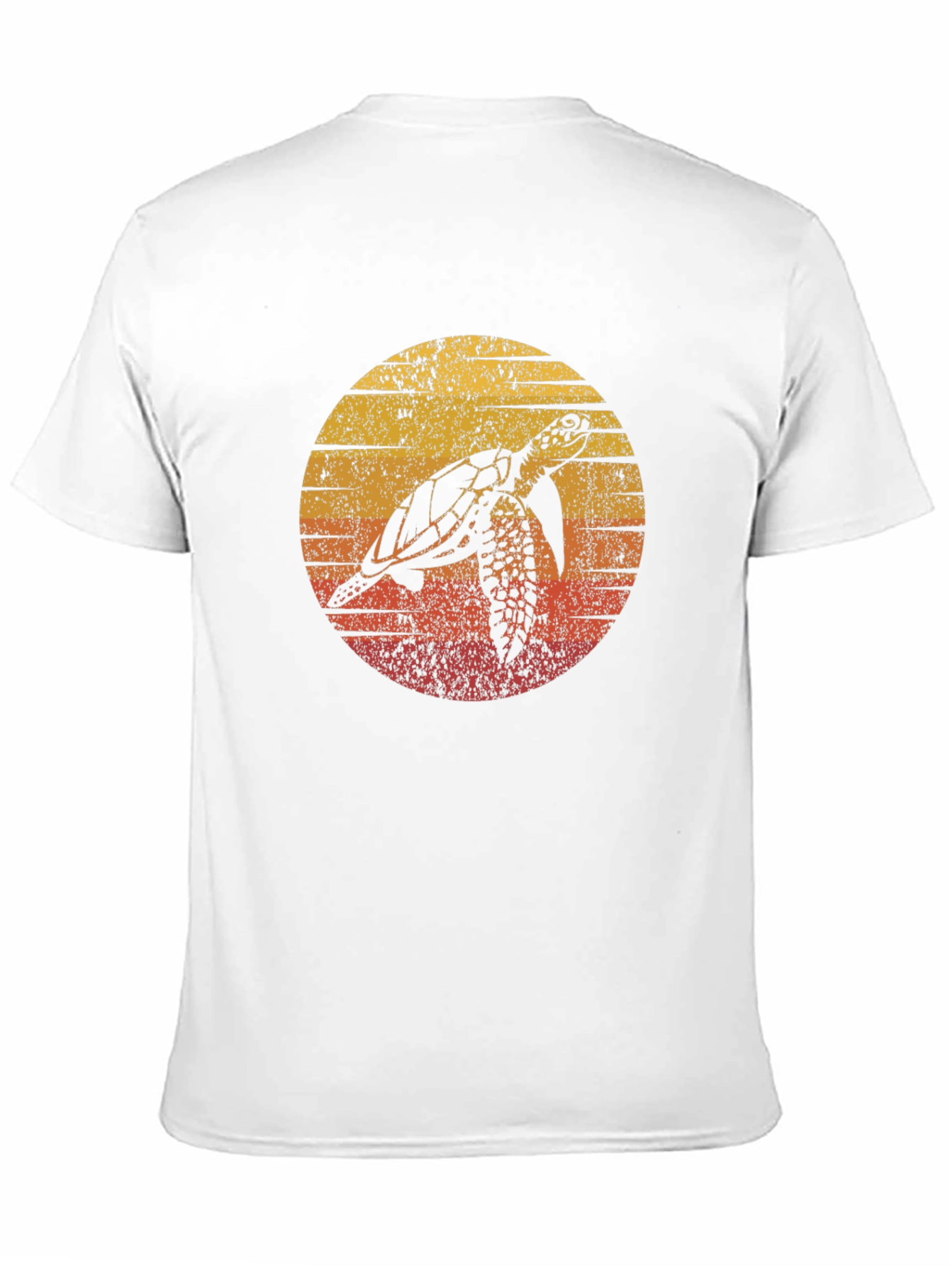 Retro Sea Turtle Graphic T-Shirt