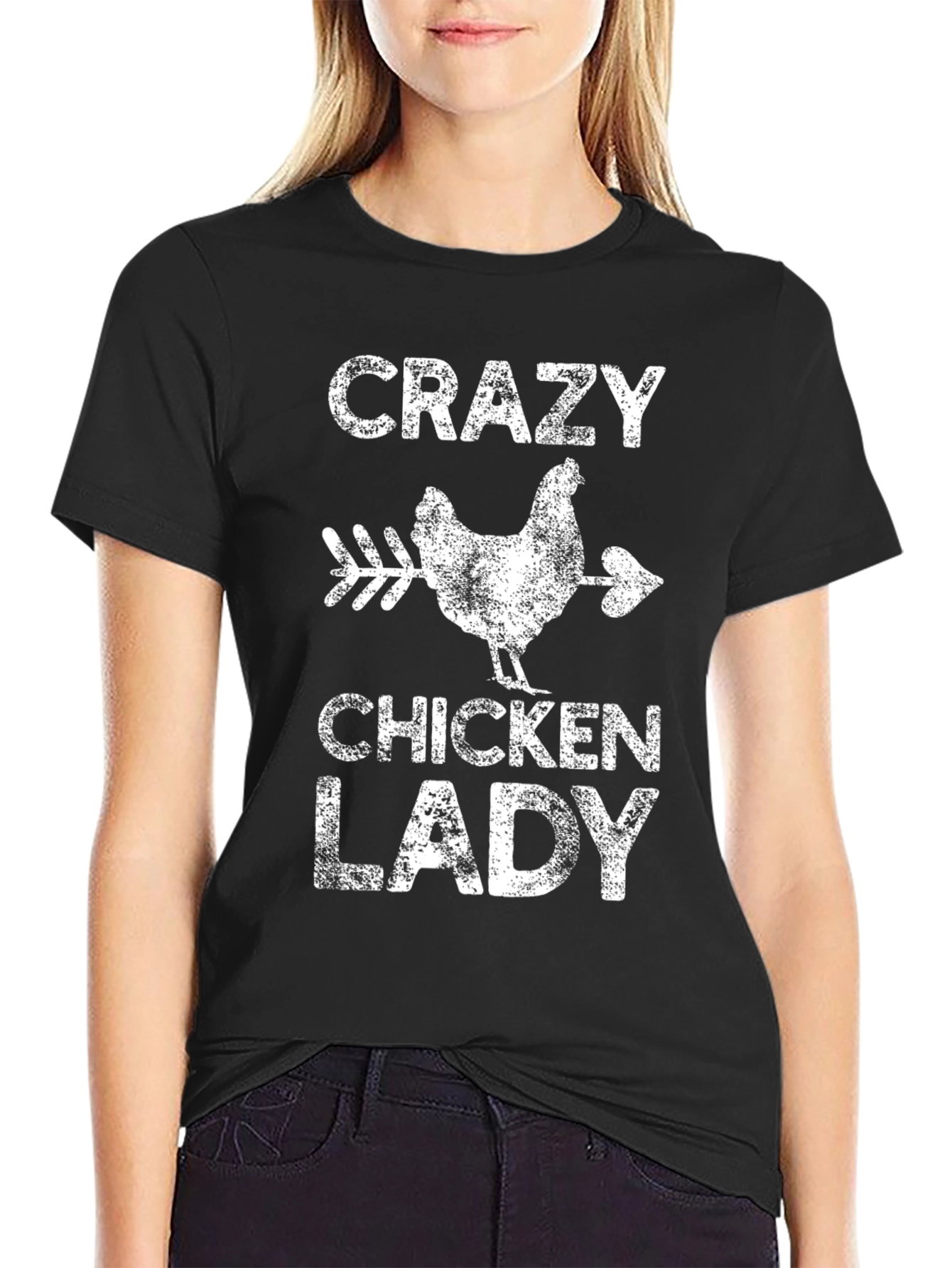 Crazy Chicken Lady T-Shirt