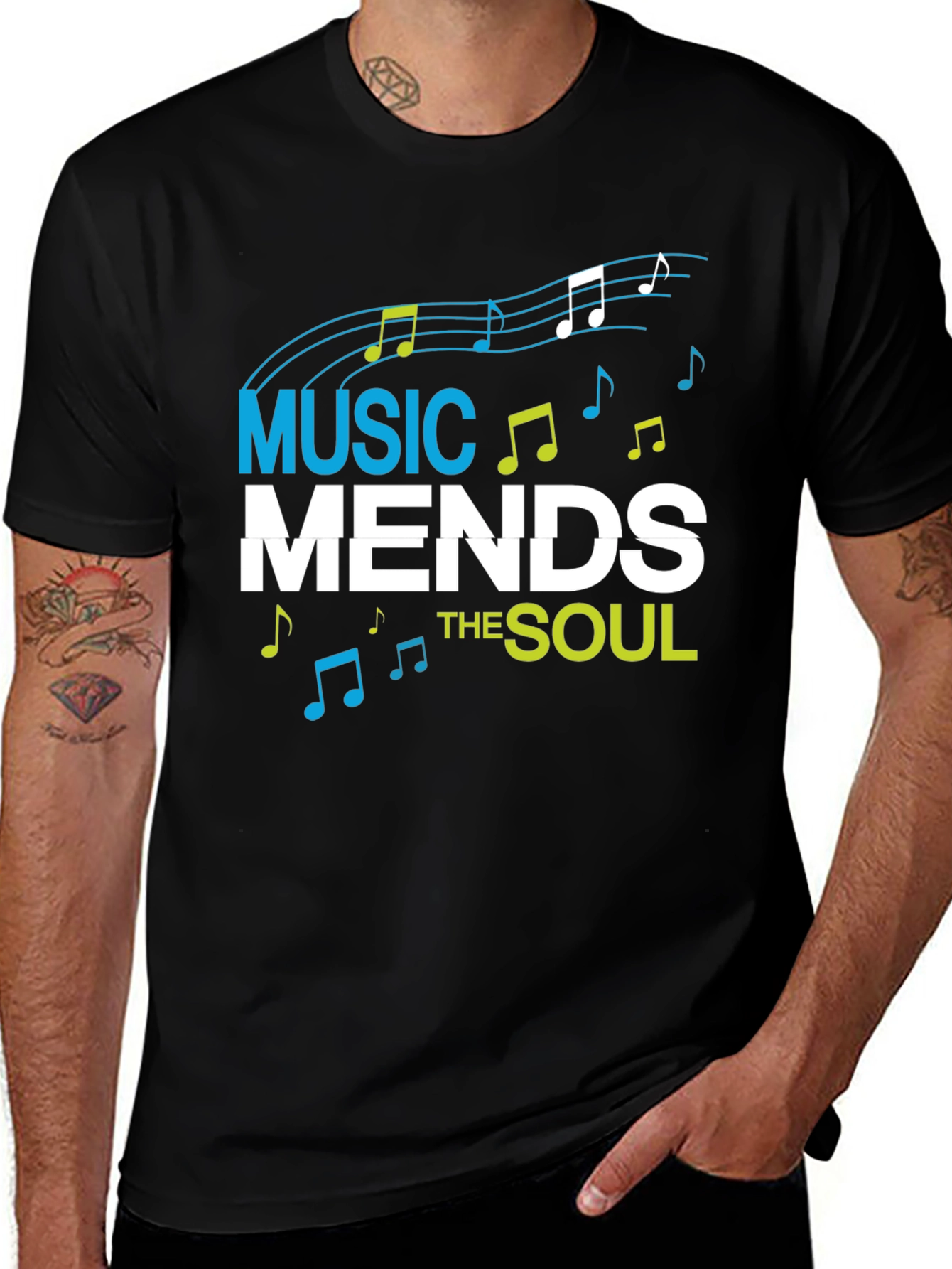 Music Mends the Soul Graphic Tee