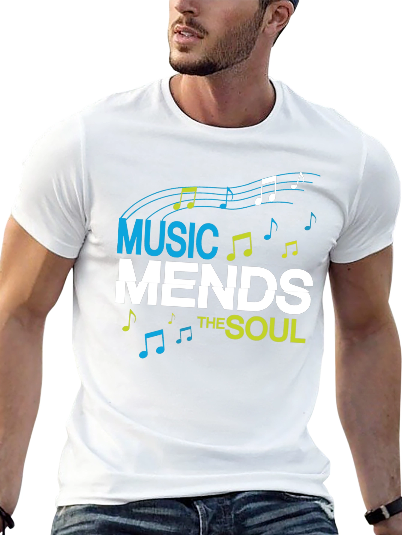 Music Mends the Soul Graphic Tee