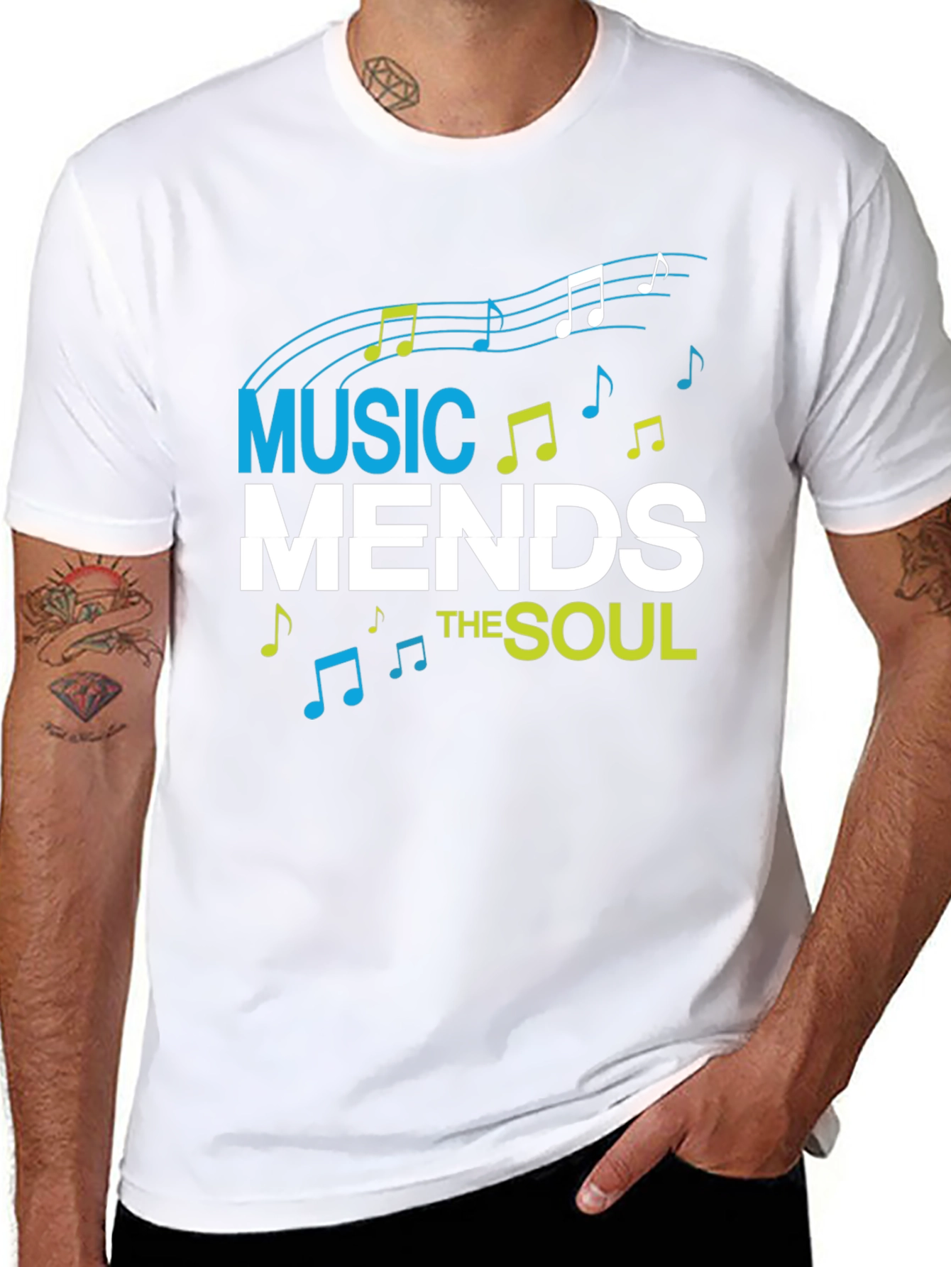 Music Mends the Soul Graphic Tee