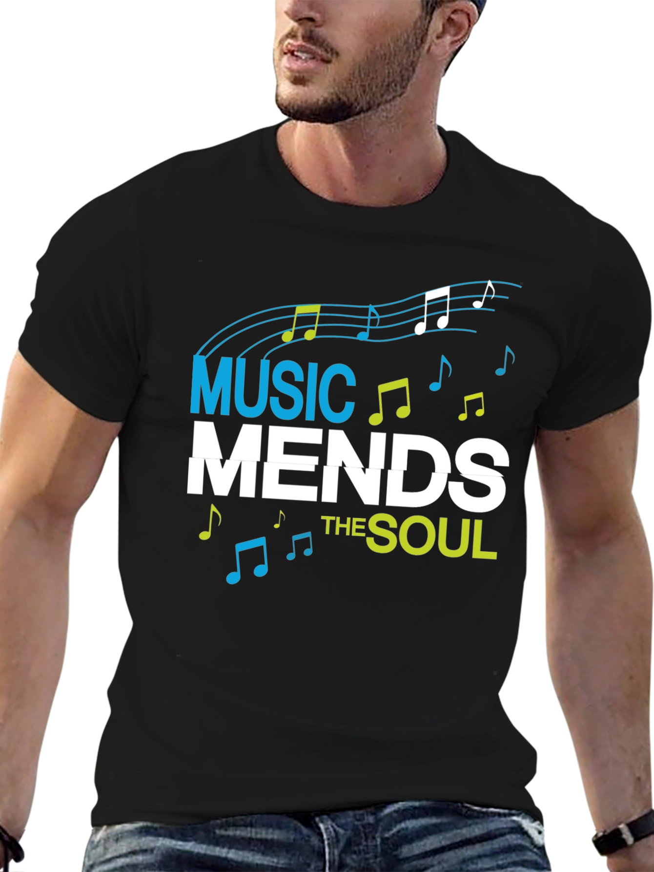 Music Mends the Soul Graphic Tee