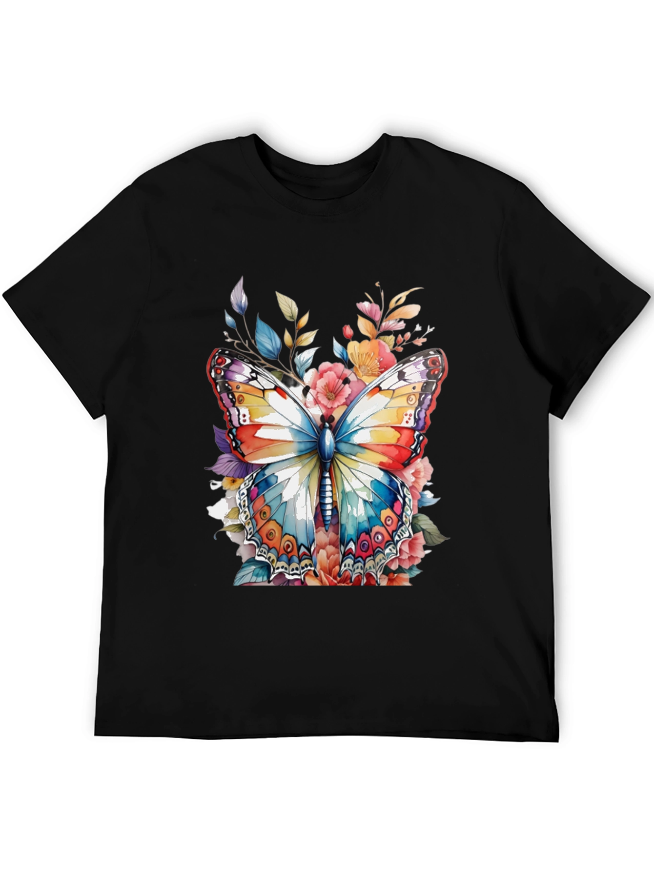 Butterfly Floral Graphic Tee