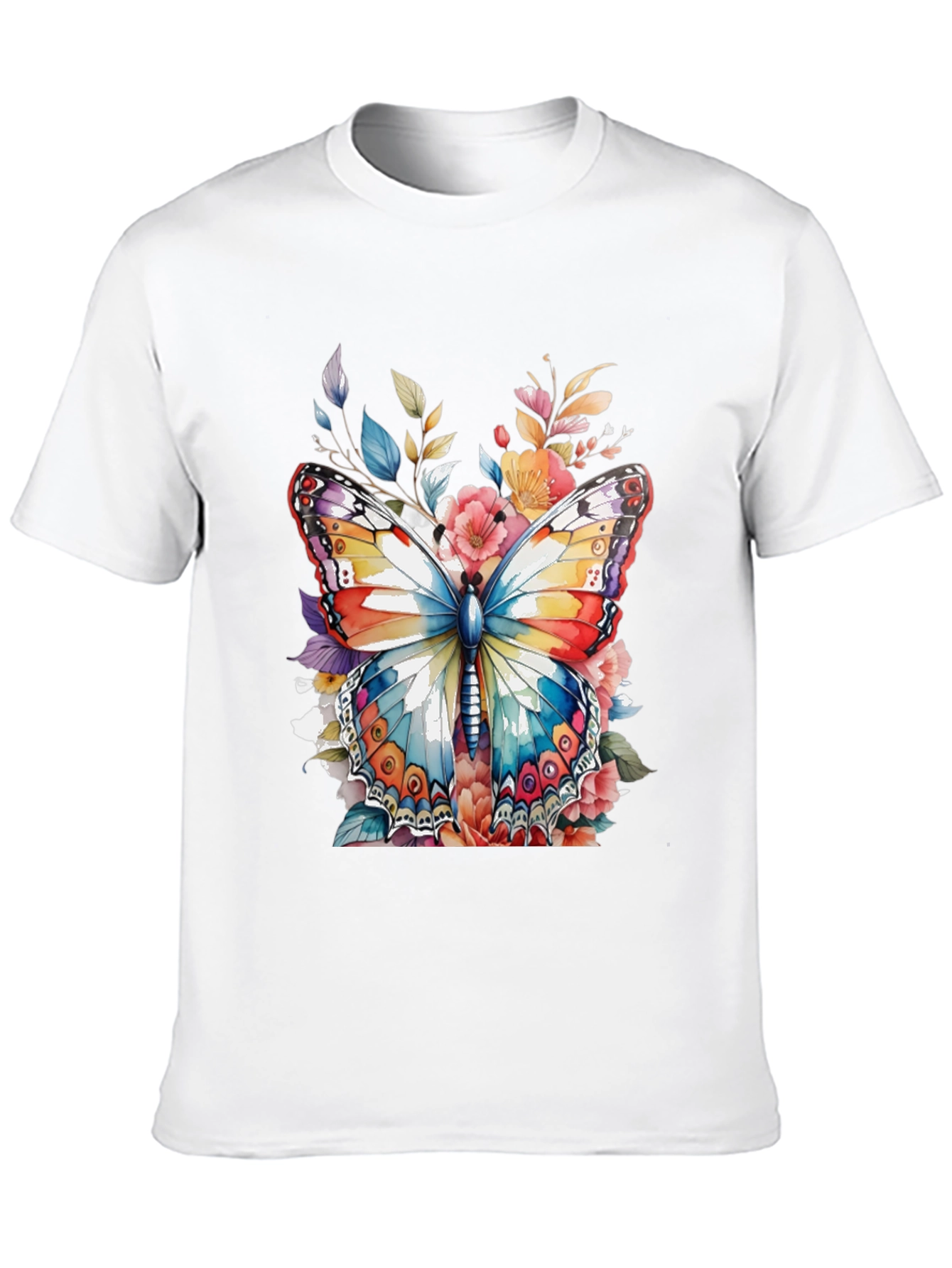Butterfly Floral Graphic Tee
