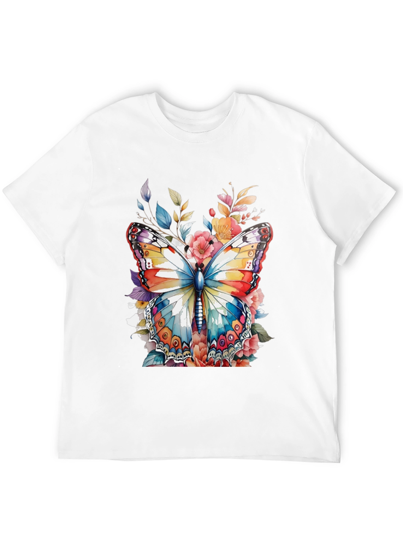 Butterfly Floral Graphic Tee