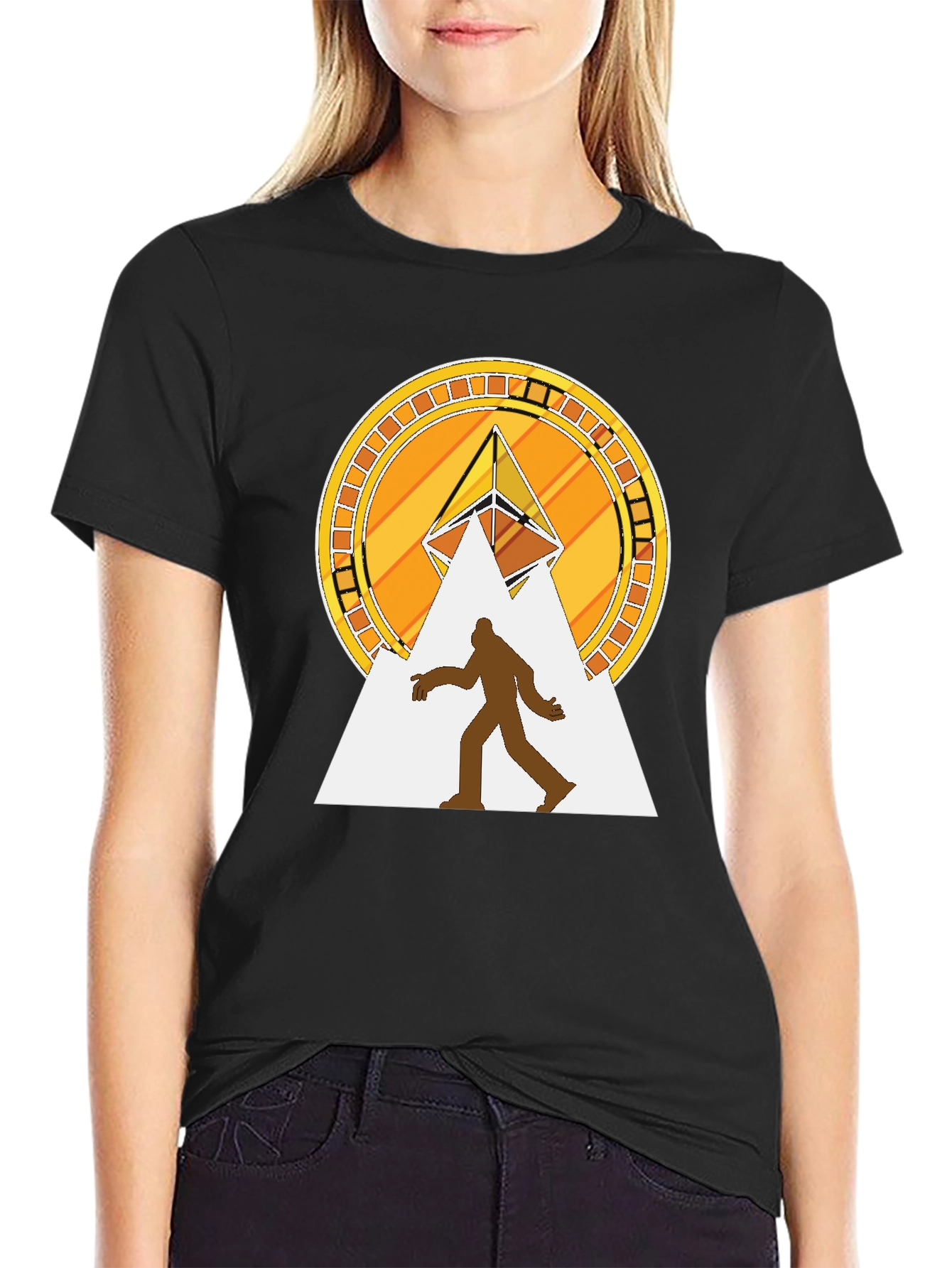 Ethereum Crypto Bigfoot T-Shirt