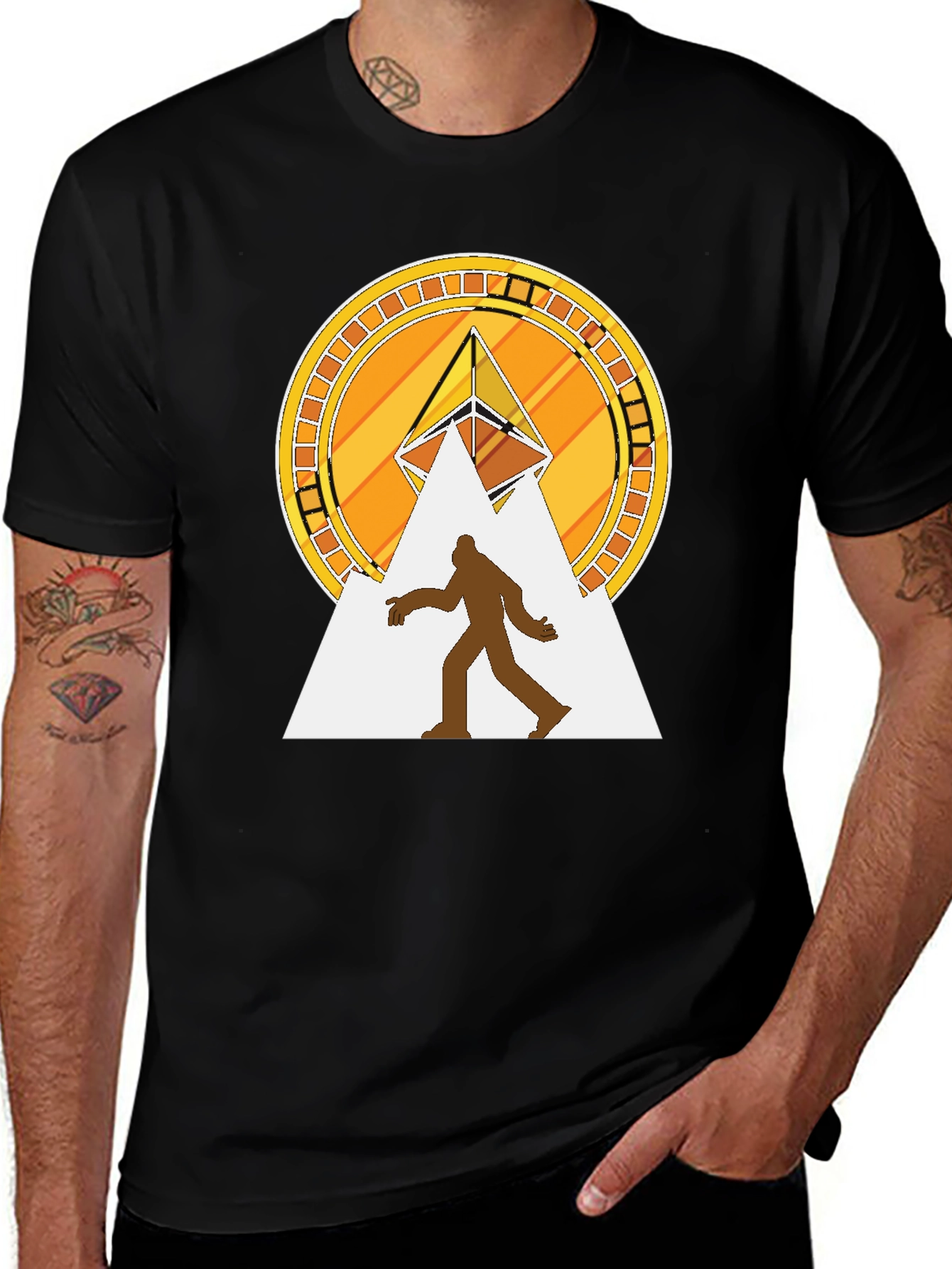 Ethereum Crypto Bigfoot T-Shirt
