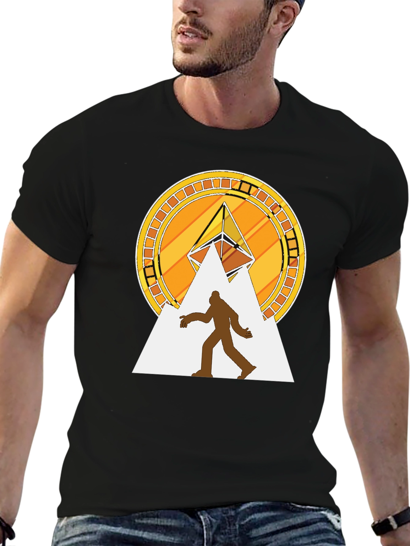Ethereum Crypto Bigfoot T-Shirt