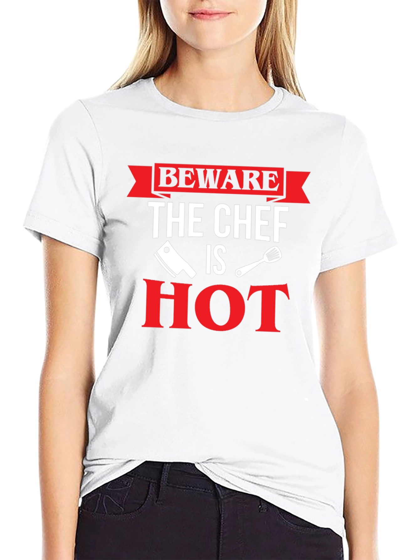 Beware The Chef Is Hot T-Shirt