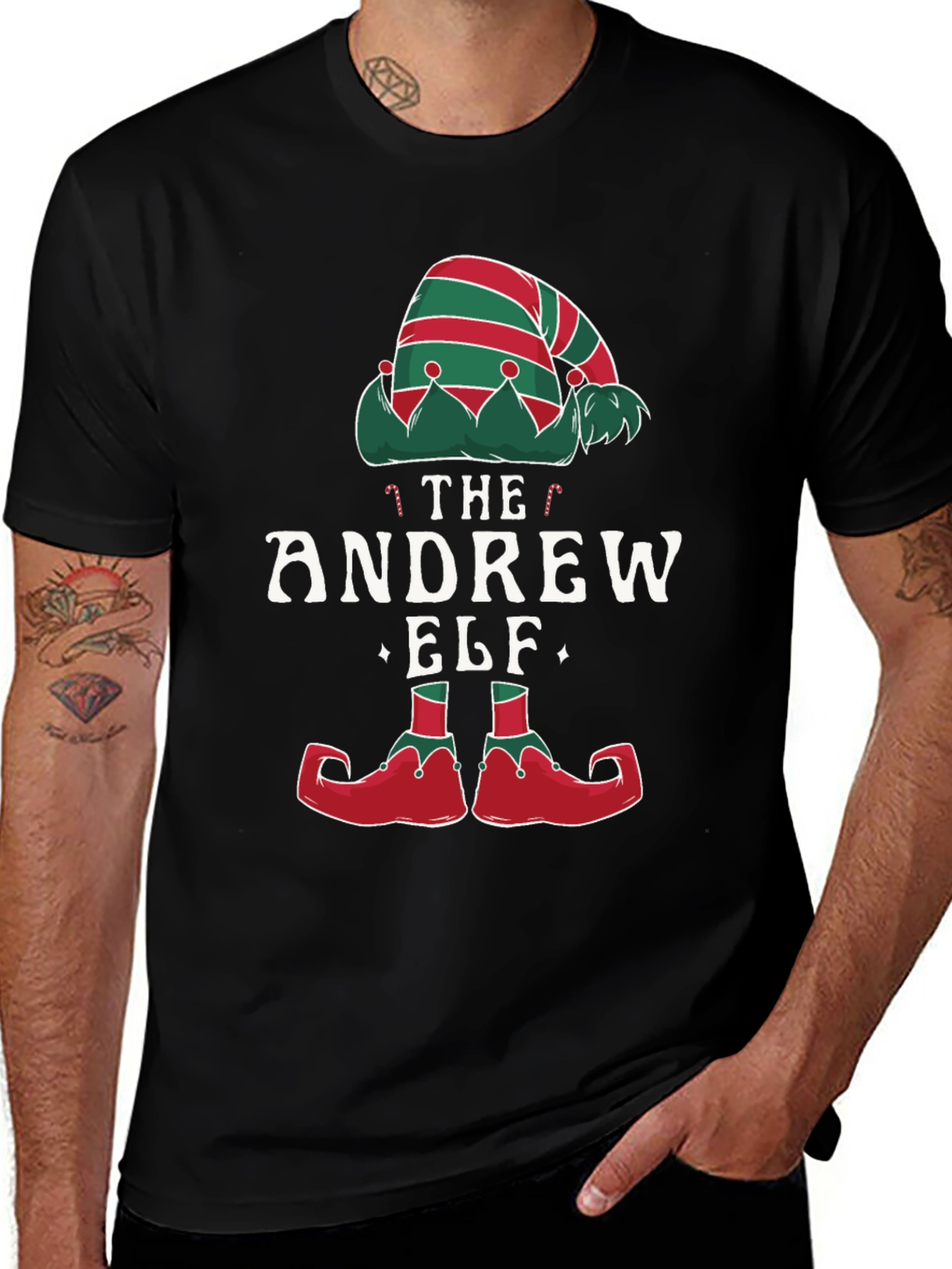 Personalized The Elf Christmas T-Shirt