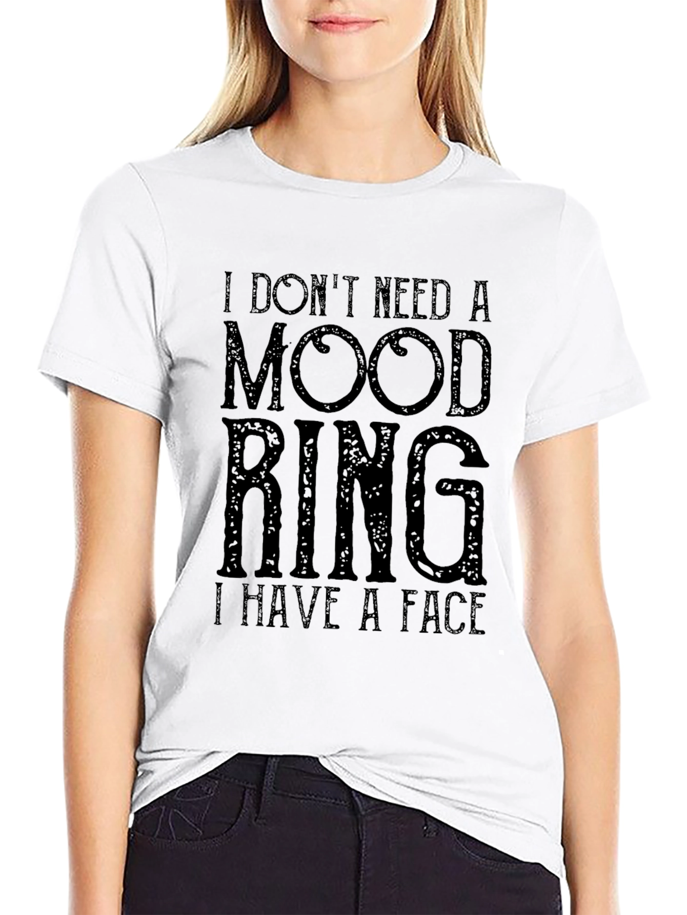 Mood Ring T-Shirt Funny Sarcastic Tee