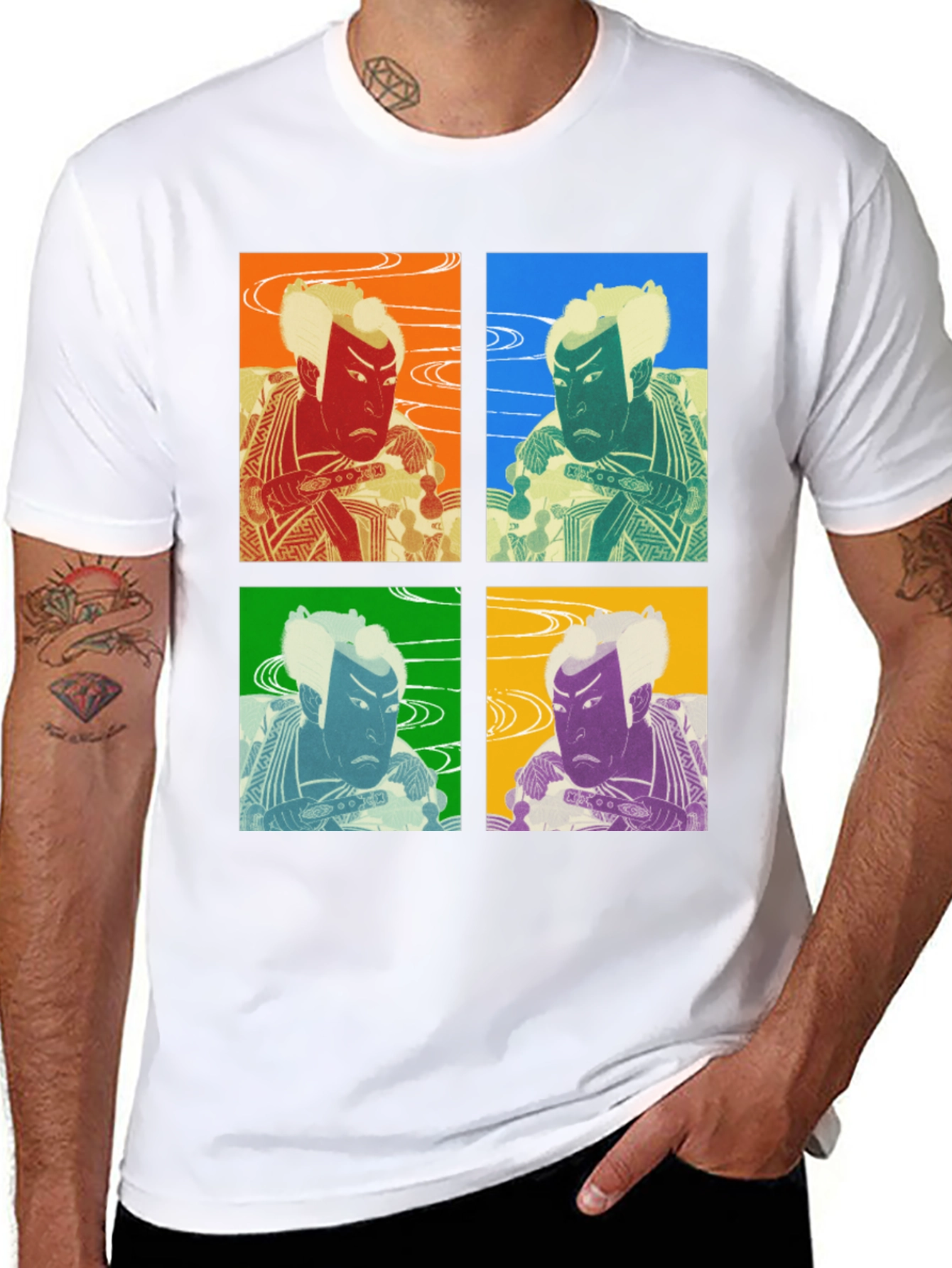 Kabuki Pop Art T-Shirt