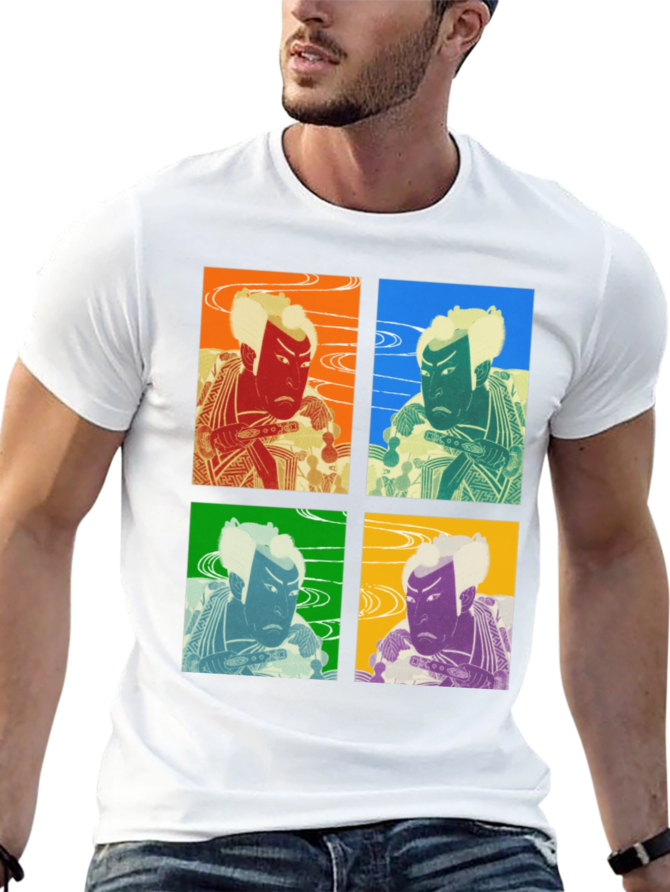 Kabuki Pop Art T-Shirt