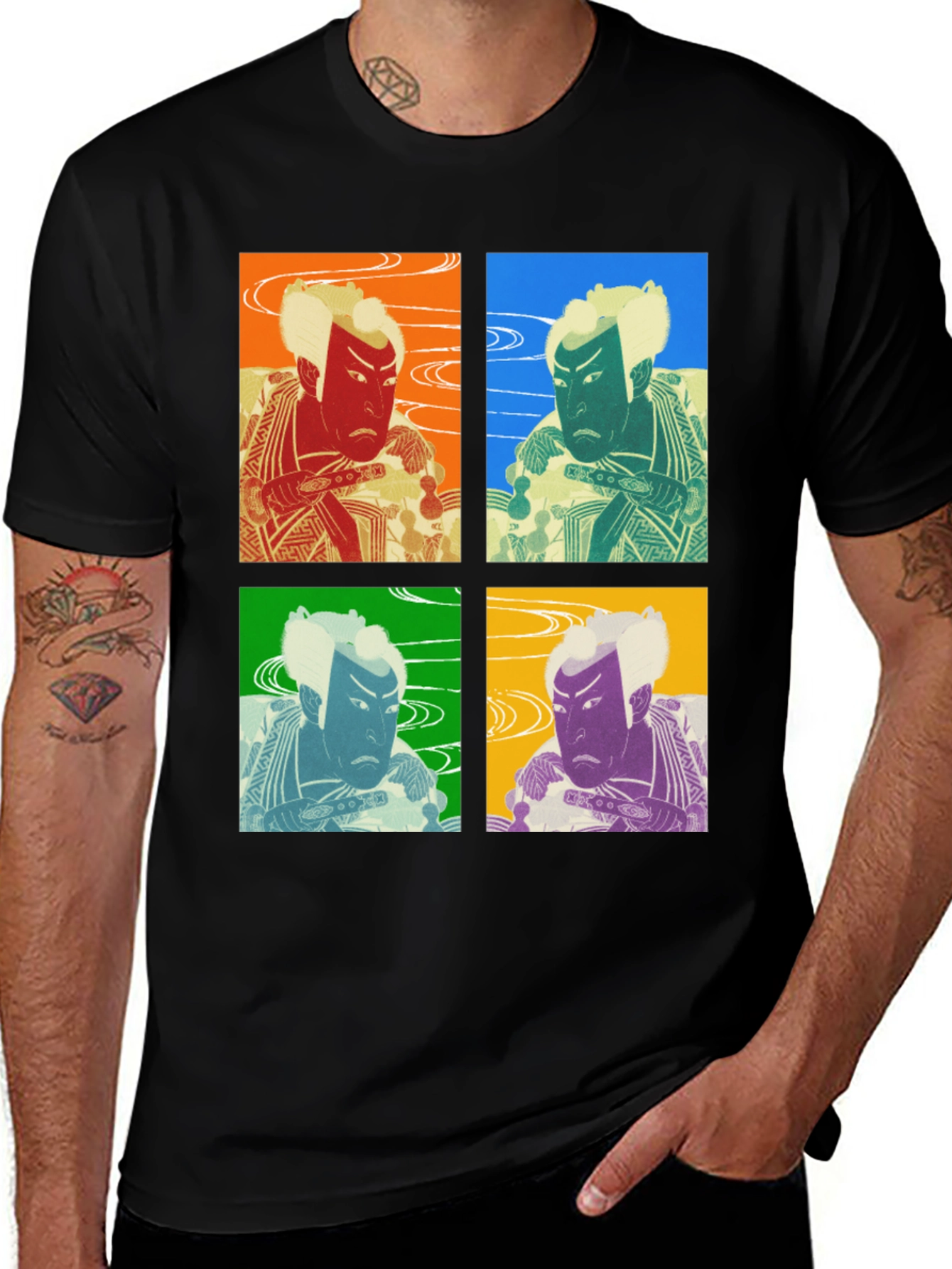 Kabuki Pop Art T-Shirt
