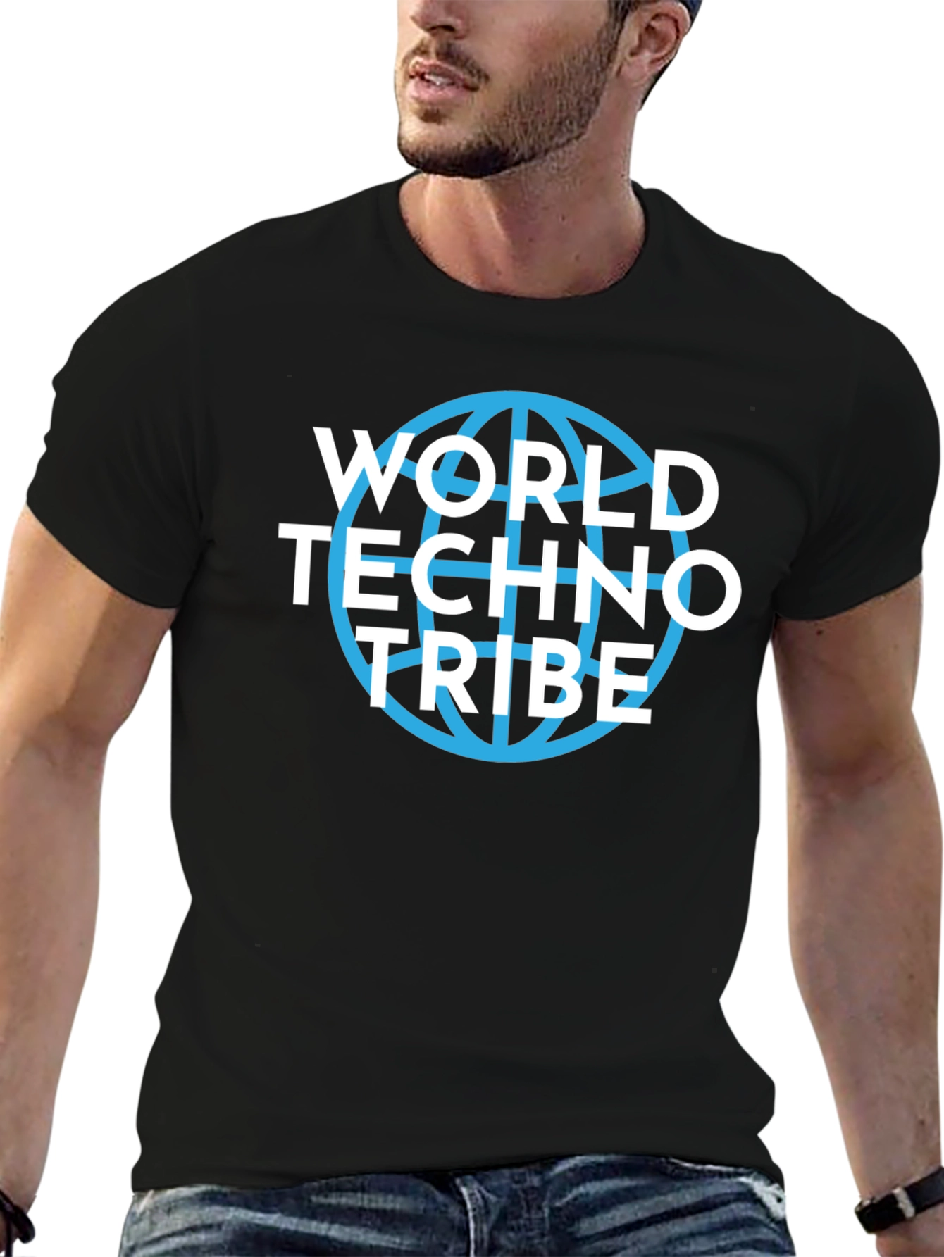 World Techno Tribe Graphic T-Shirt