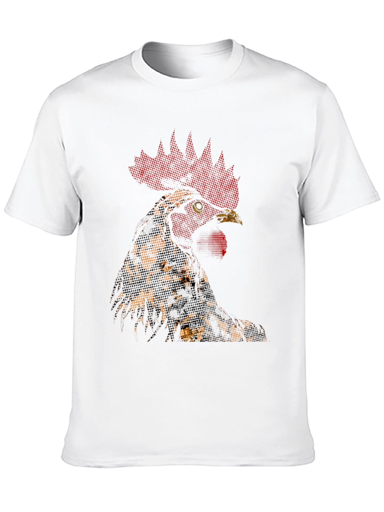 Rooster Graphic T-Shirt - Black