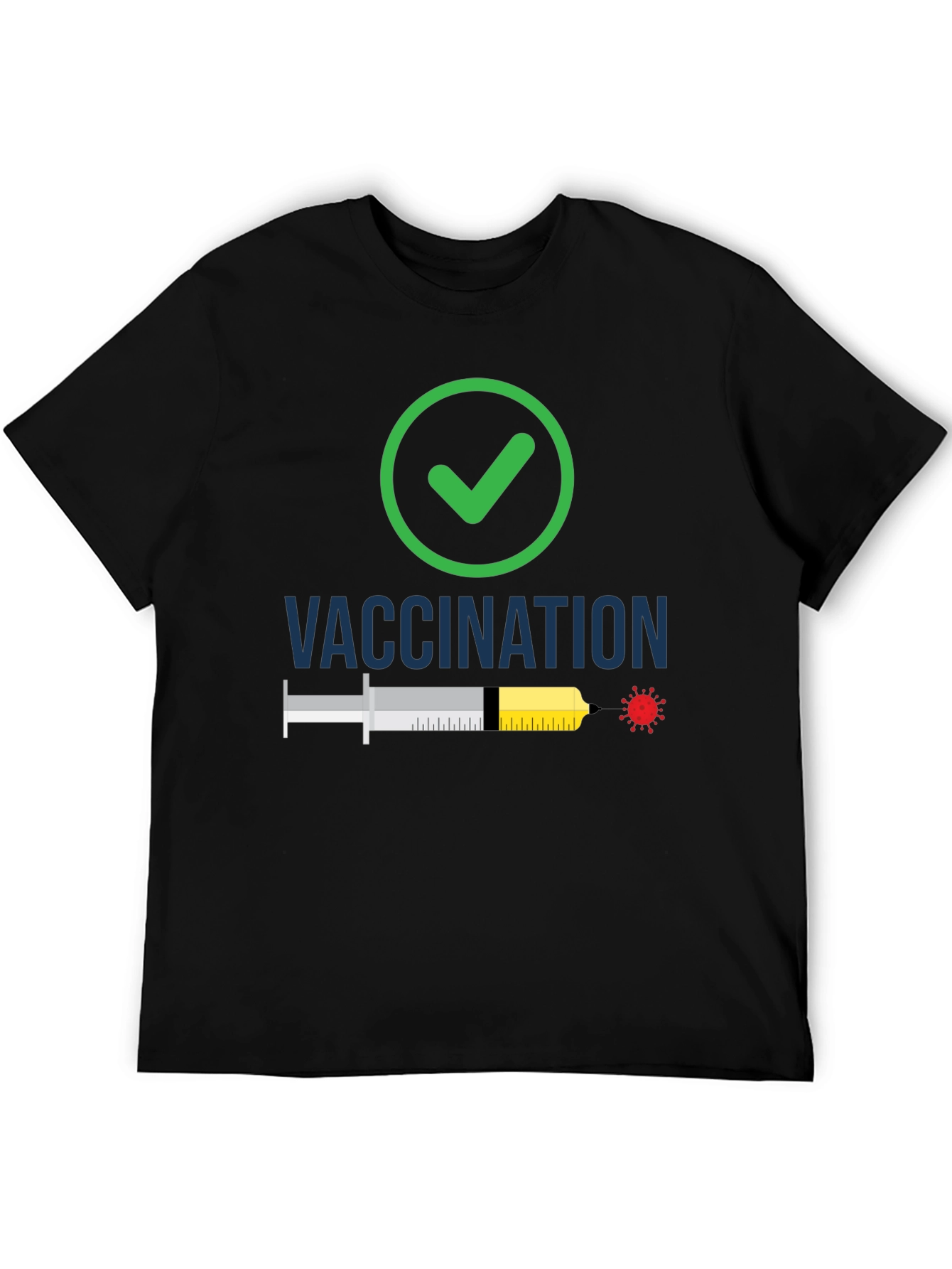 Vaccination Checkmark T-Shirt
