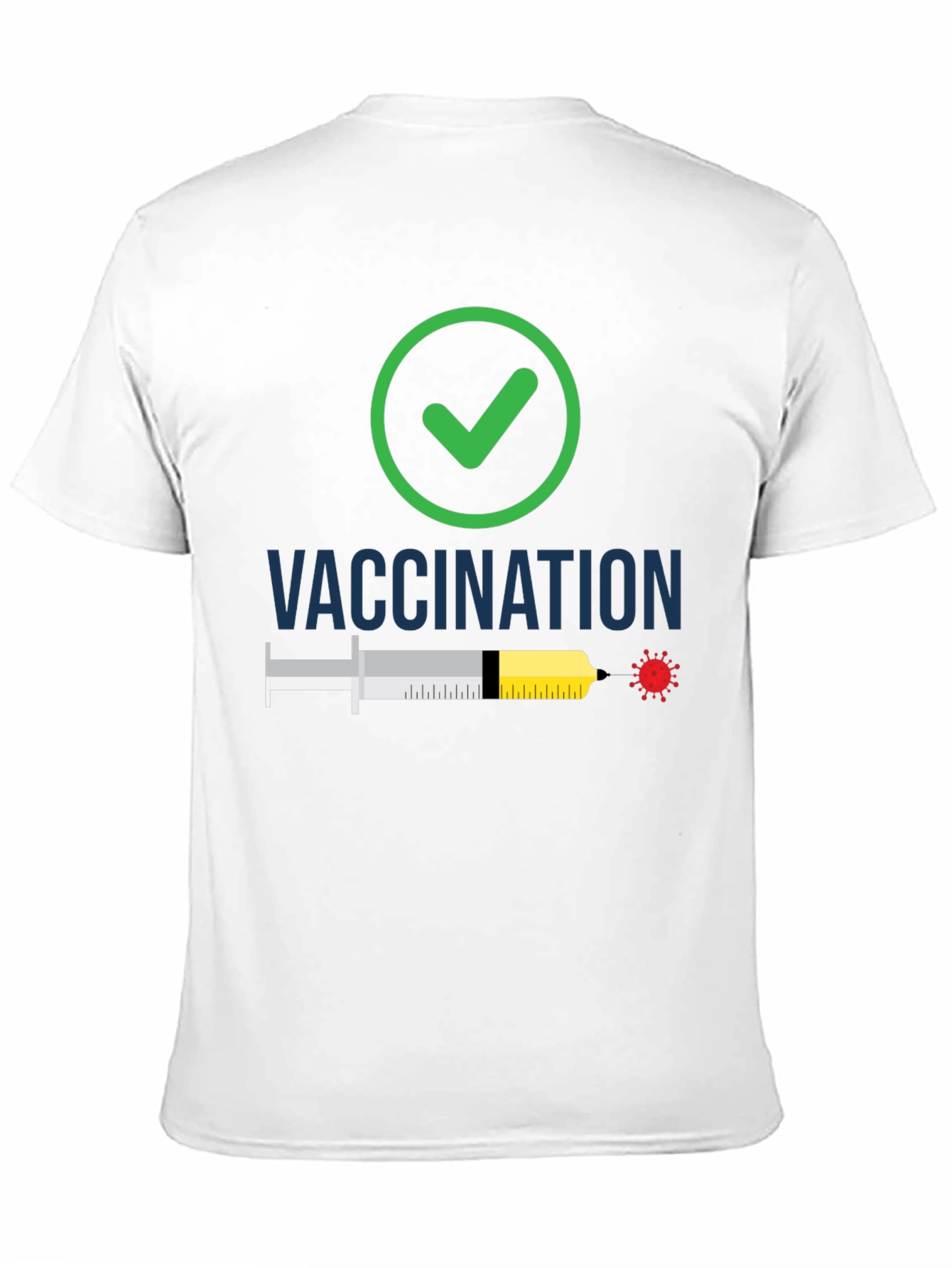 Vaccination Checkmark T-Shirt