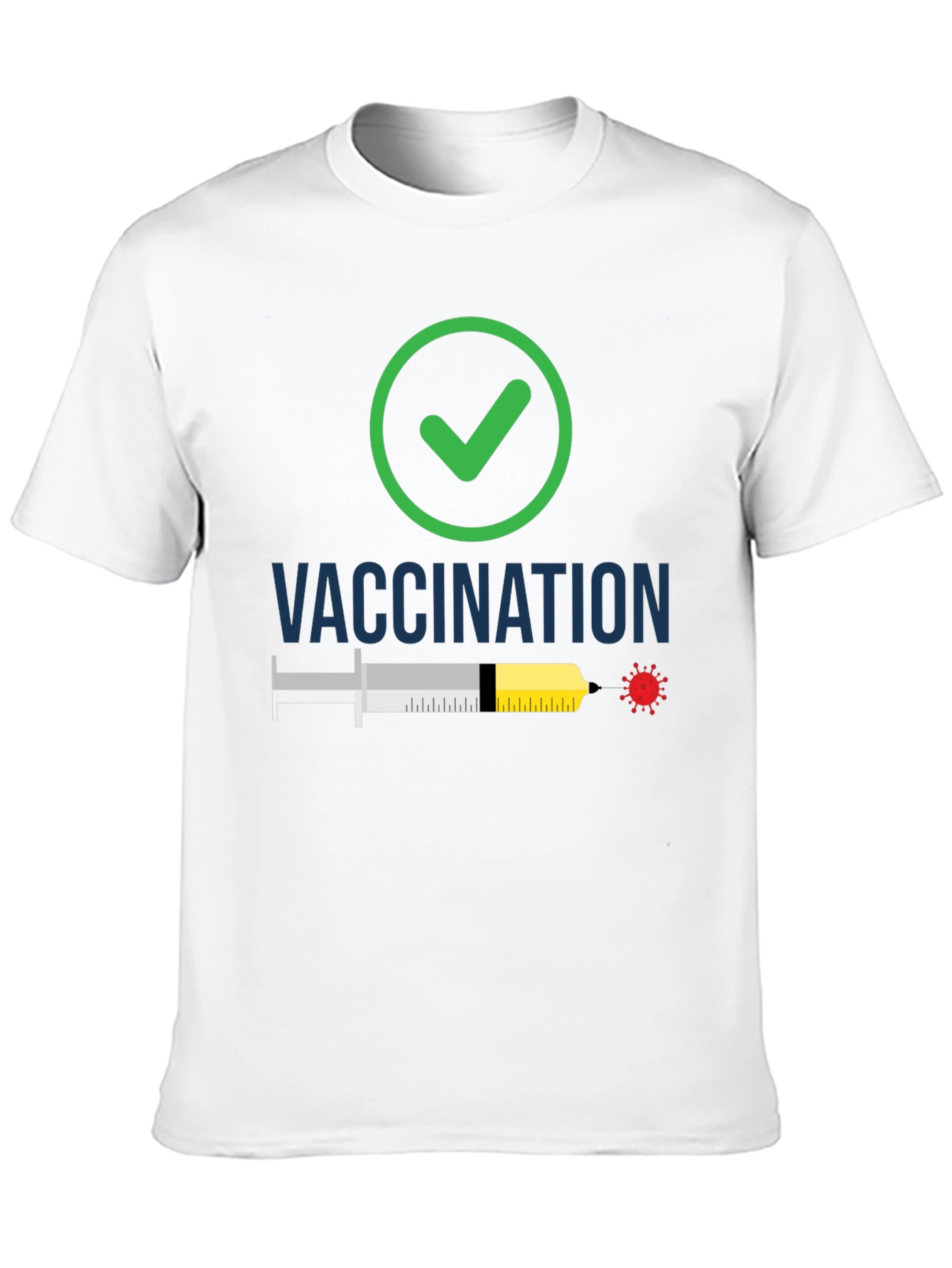 Vaccination Checkmark T-Shirt