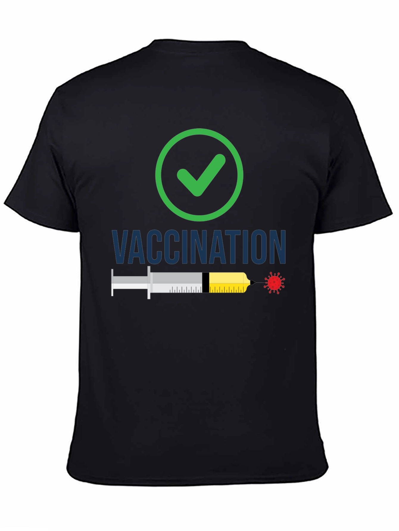 Vaccination Checkmark T-Shirt