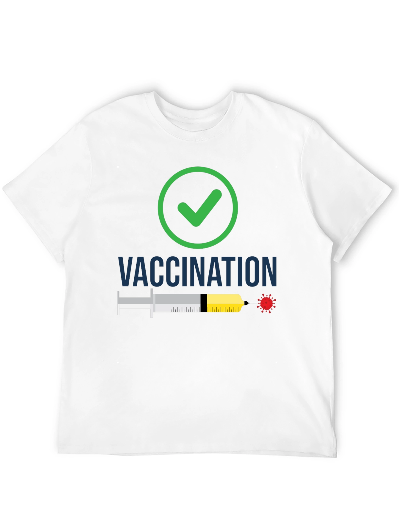 Vaccination Checkmark T-Shirt
