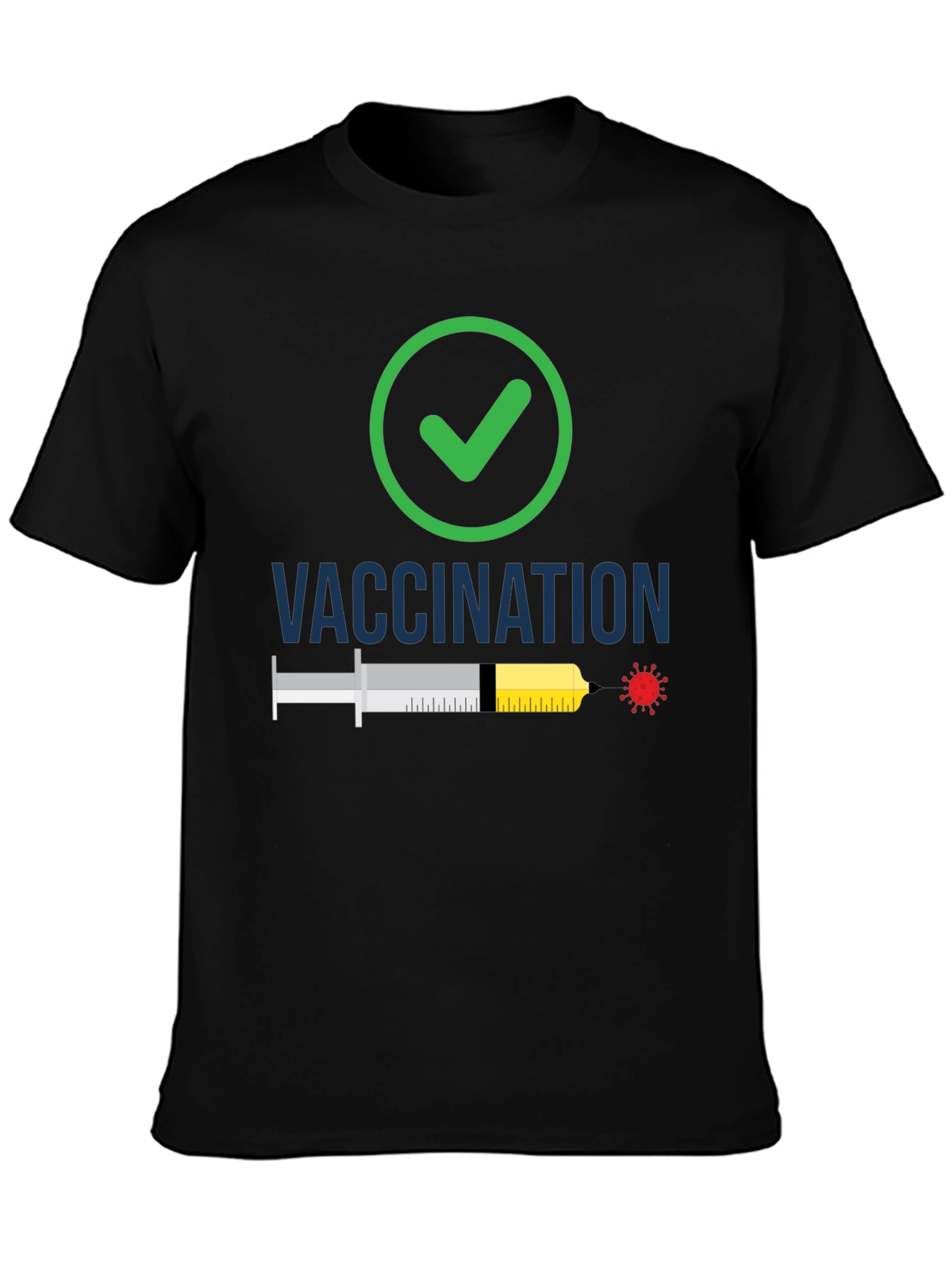 Vaccination Checkmark T-Shirt