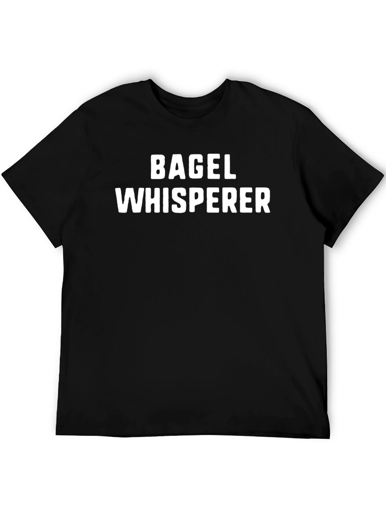 Bagel Whisperer Graphic Tee - Mens Funny Food T-Shirt